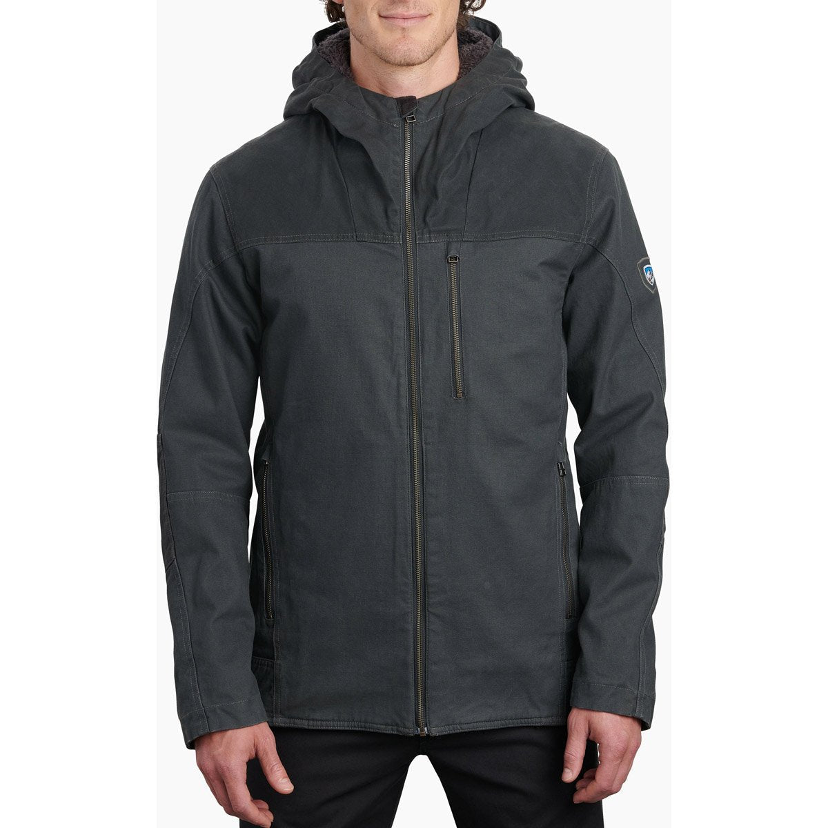 Men's Law Fleece Lined Hoody - Warm Winter Jacket for Outdoor Activities | Comfortable & Stylish Pullover for Hiking, Camping & Casual Wear