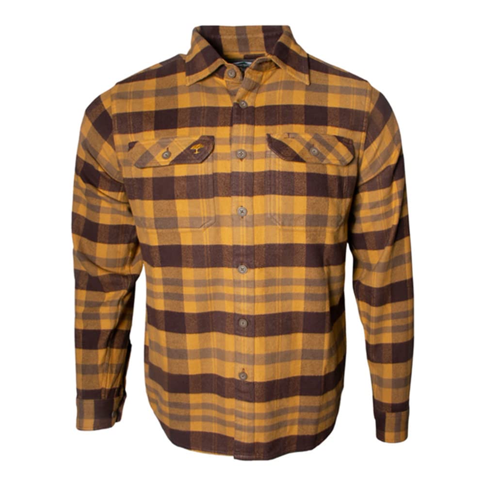 Arborwear Men's 205542 Chagrin Flannel Shirt - Soft & Durable Workwear for Outdoor Activities, Hiking & Casual Wear