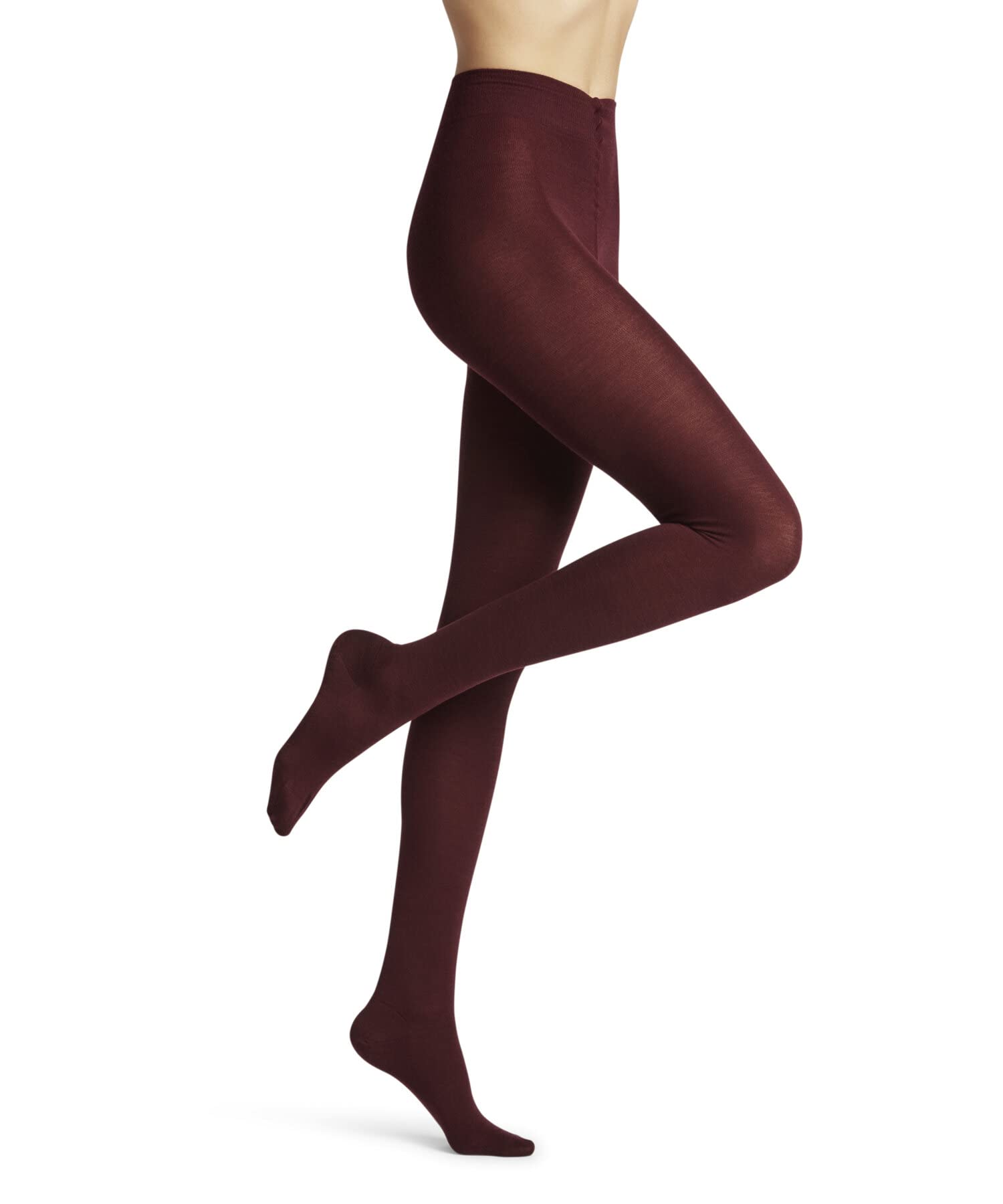 FALKE Women's Soft Merino Wool Tights - Thick, Warm & Breathable Winter Leggings - Trendy Casual & Dress Stockings - 1 Pair - Perfect for Cold Weather & Outdoor Activities