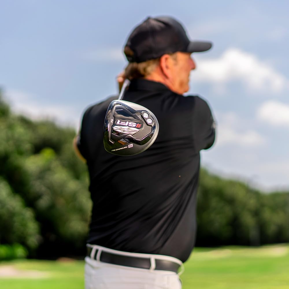 SF1 Driver with Square Face Technology - Straight Shot & Controlled Cut Golf Club for Men & Women | Perfect for Driving Range & Tournament Play