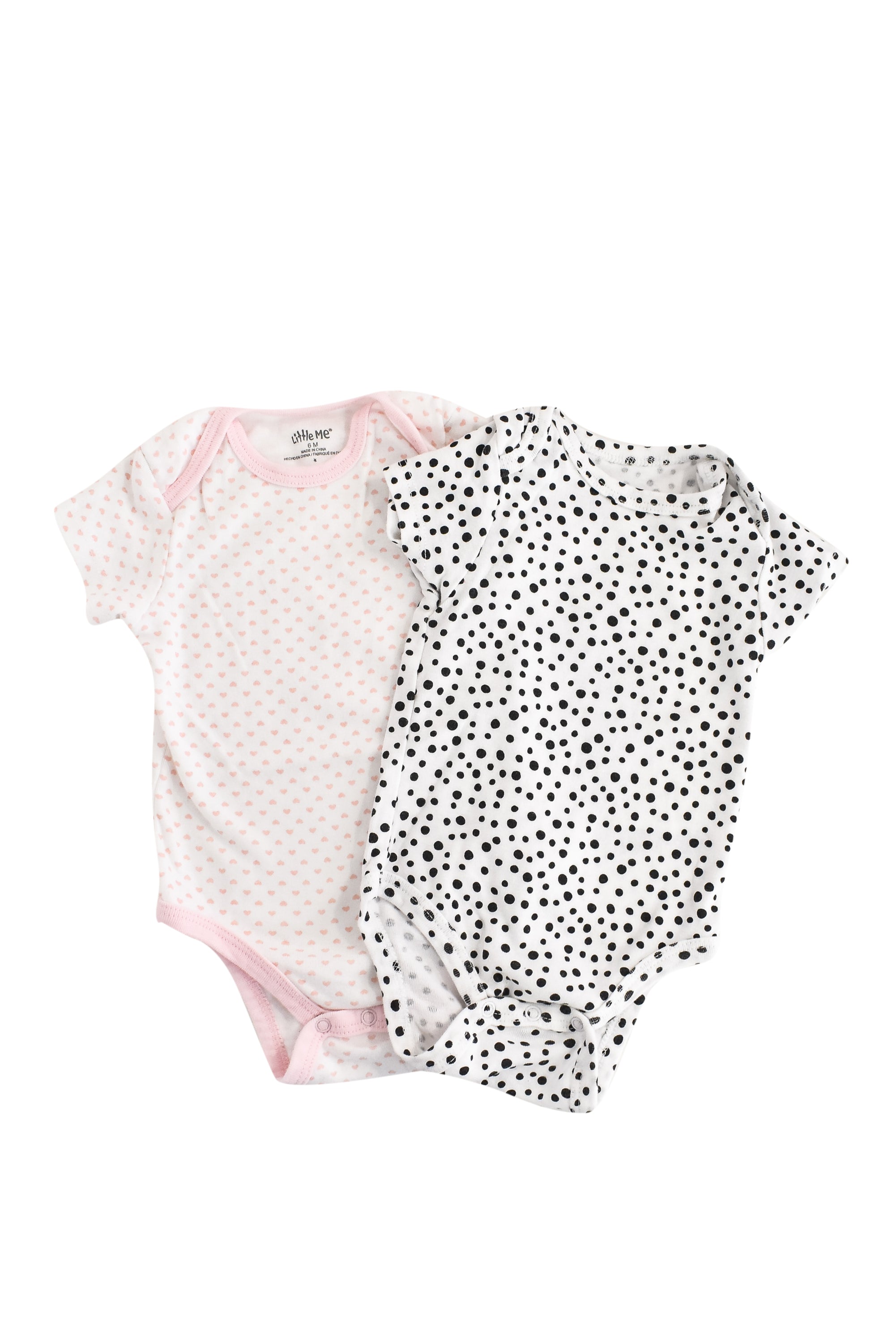 Little Me Baby Bodysuit - Soft Cotton Onesie for Infants 6 Months | Perfect for Everyday Wear, Playtime & Photo Shoots