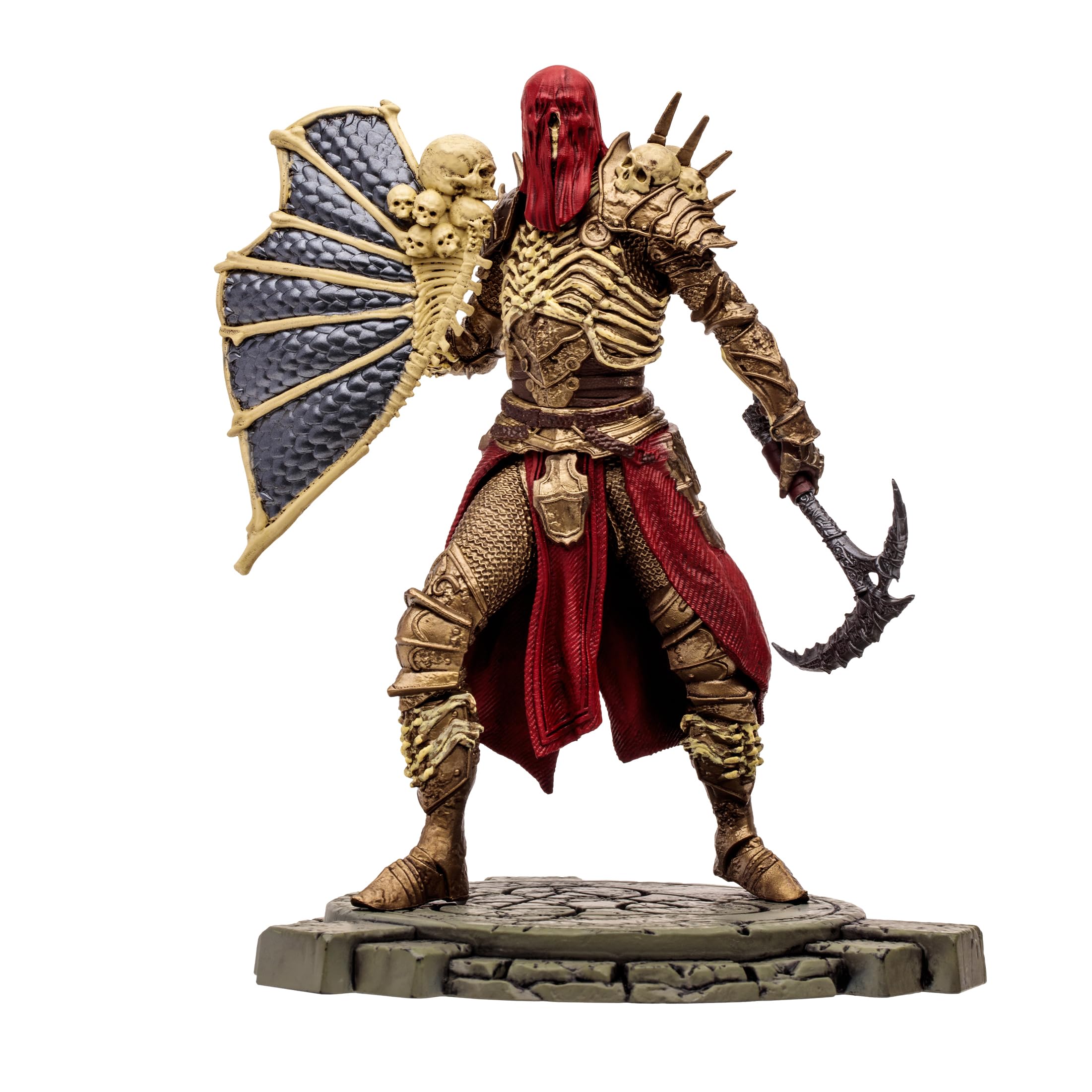 McFarlane Toys Diablo IV Summoner Necromancer Epic 1:12 Scale Action Figure - Collectible Posed Statue for Gamers & Fantasy Fans - Perfect for Display, Gaming Room Decor, and Diablo IV Merchandise Collection