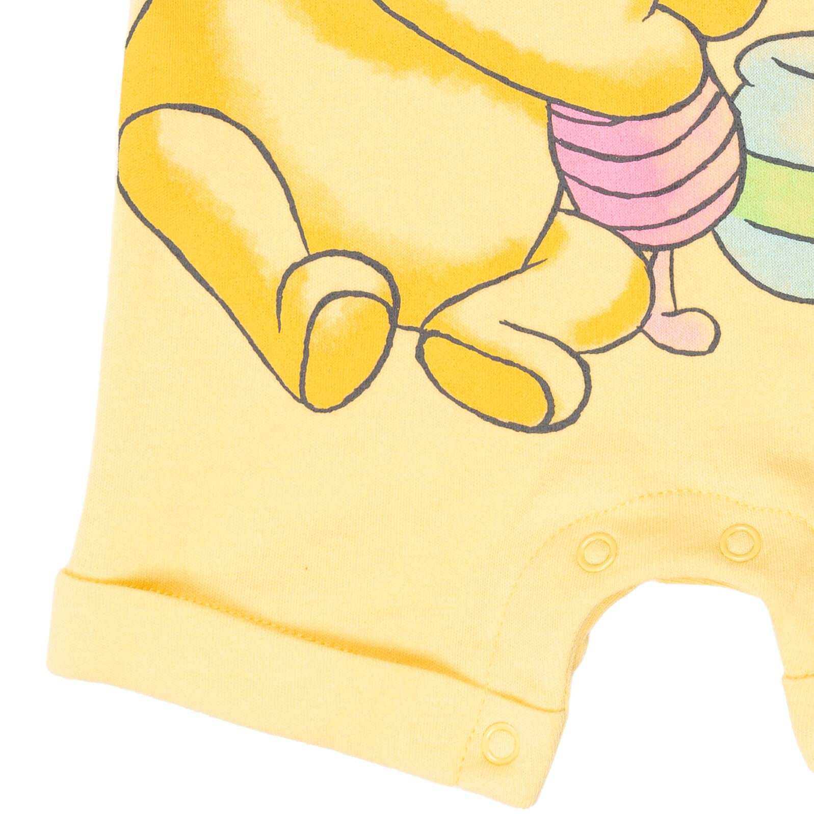 Disney Baby Minnie Mouse Winnie the Pooh Lion King Lilo & Stitch Simba Romper Outfit with Headband Set - Newborn to 24 Months - Perfect for Photo Shoots, Birthday Parties & Disney Theme Events