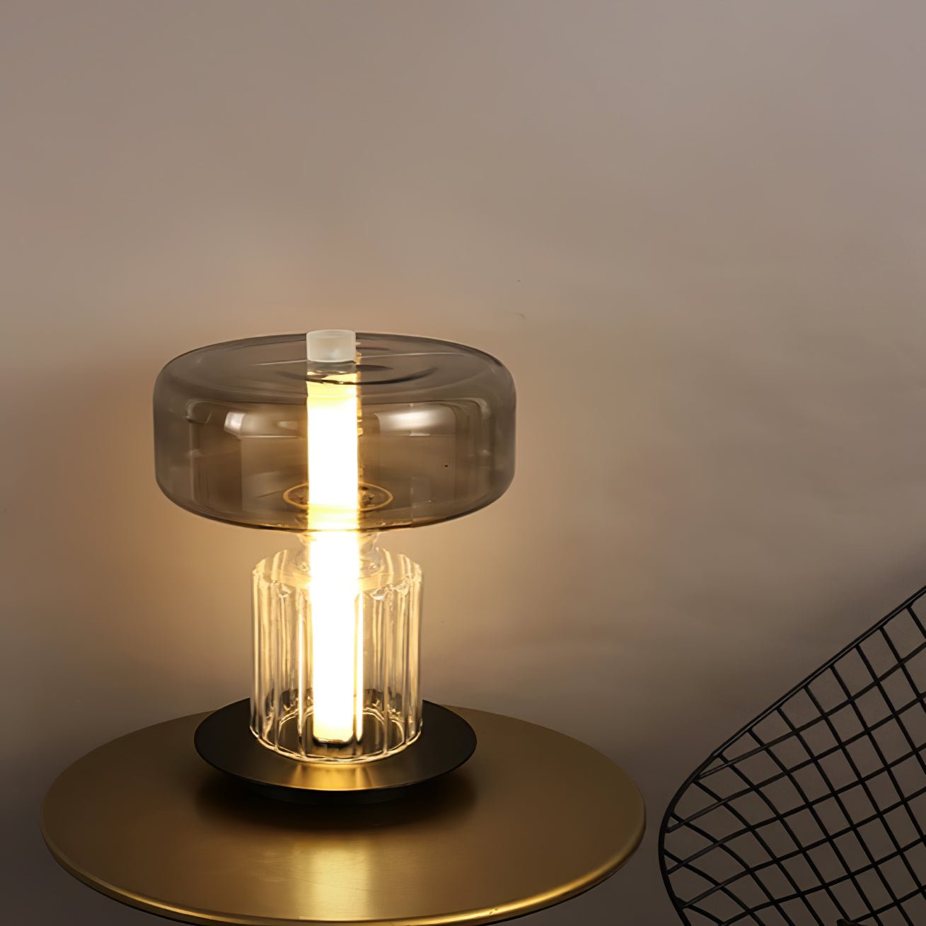 Modern Rapanui Table Lamp - Adjustable LED Desk Light with USB Port, Warm White & Cool White Light Modes - Perfect for Bedroom, Office, and Study Room Reading