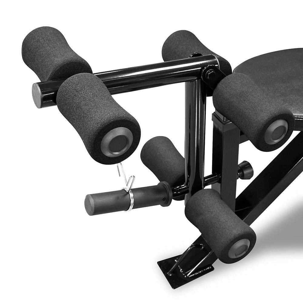 Marcy Pro 2-Piece Olympic Weight Bench with Walk-In Squat Rack | PM 842 - Home Gym Strength Training Equipment for Full-Body Workouts