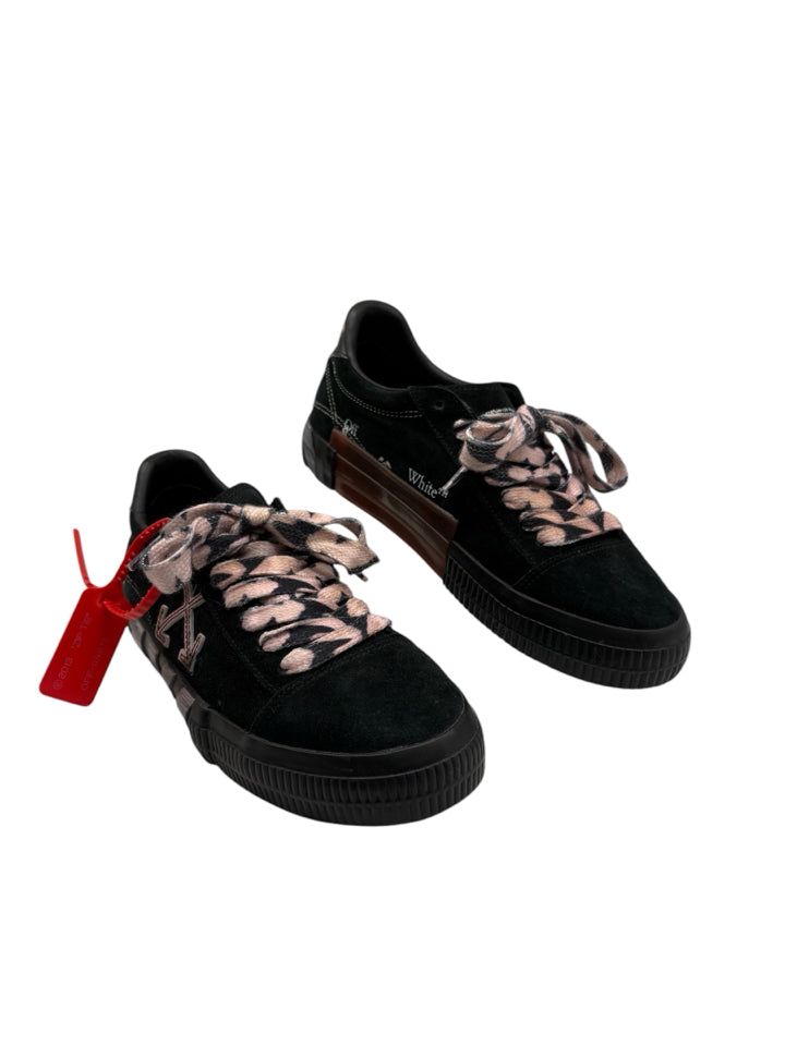 Off White Low Liquid Melt Vulcanized Suede Sneakers for Women - Size 41 (US 10.5) - Stylish & Comfortable Casual Shoes for Everyday Wear, Street Fashion & Outfits