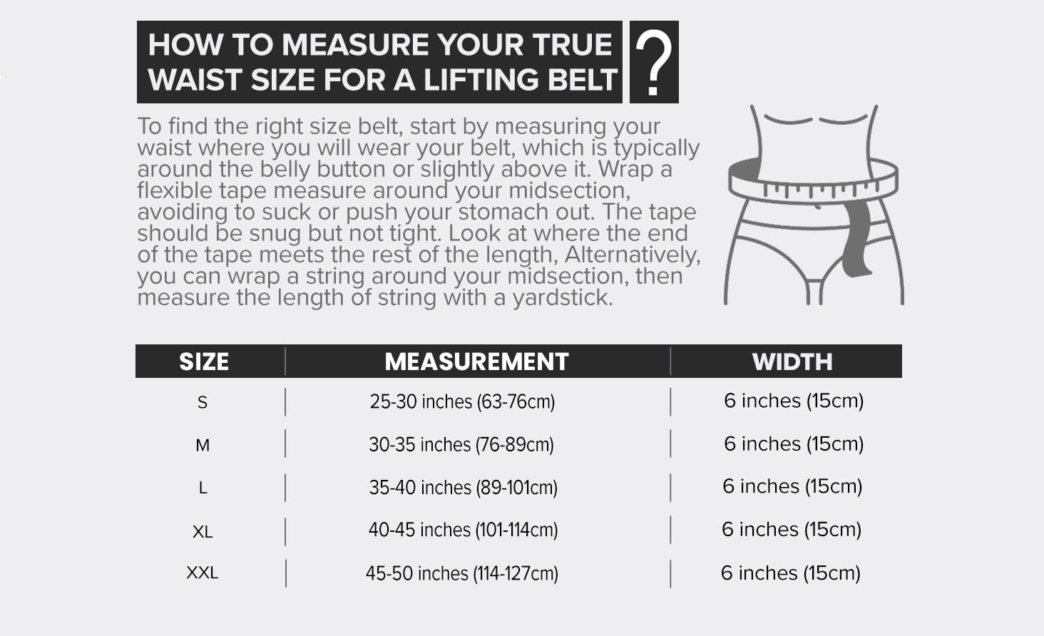 6 Inch Auto-Lock Weightlifting Belt for Men & Women - Premium Back Support for Weight Lifting, Powerlifting, CrossFit & Gym Workouts - Ideal for Deadlifts, Squats & Heavy Training