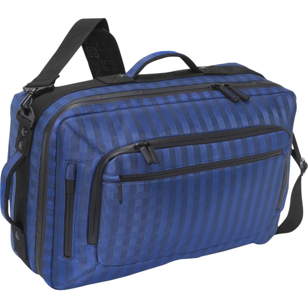 Incipio Weekender Nylon Travel Bag - Blue Checked (BG-112) | Durable Carry-On Duffel for Weekend Getaways & Business Trips | Perfect for Gym, Work & Air Travel