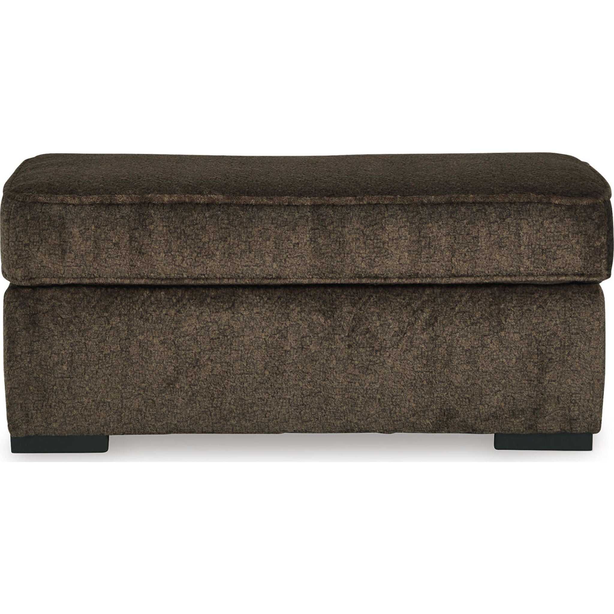 Aylesworth Ottoman Chocolate Brown Storage Bench with Tufted Upholstery - Perfect for Living Room, Bedroom, or Entryway Seating and Storage