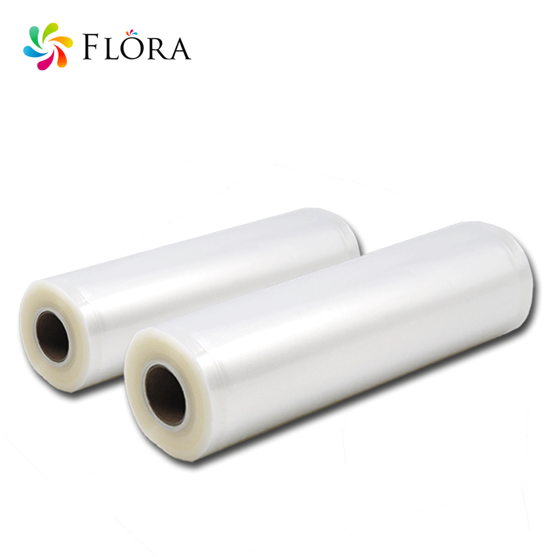 Flora Food Vacuum Sealer Bags Rolls - 6M (22cm or 28cm) for Fresh Food Storage | Airtight Kitchen Organization for Meal Prep, Sous Vide & Freezer Storage