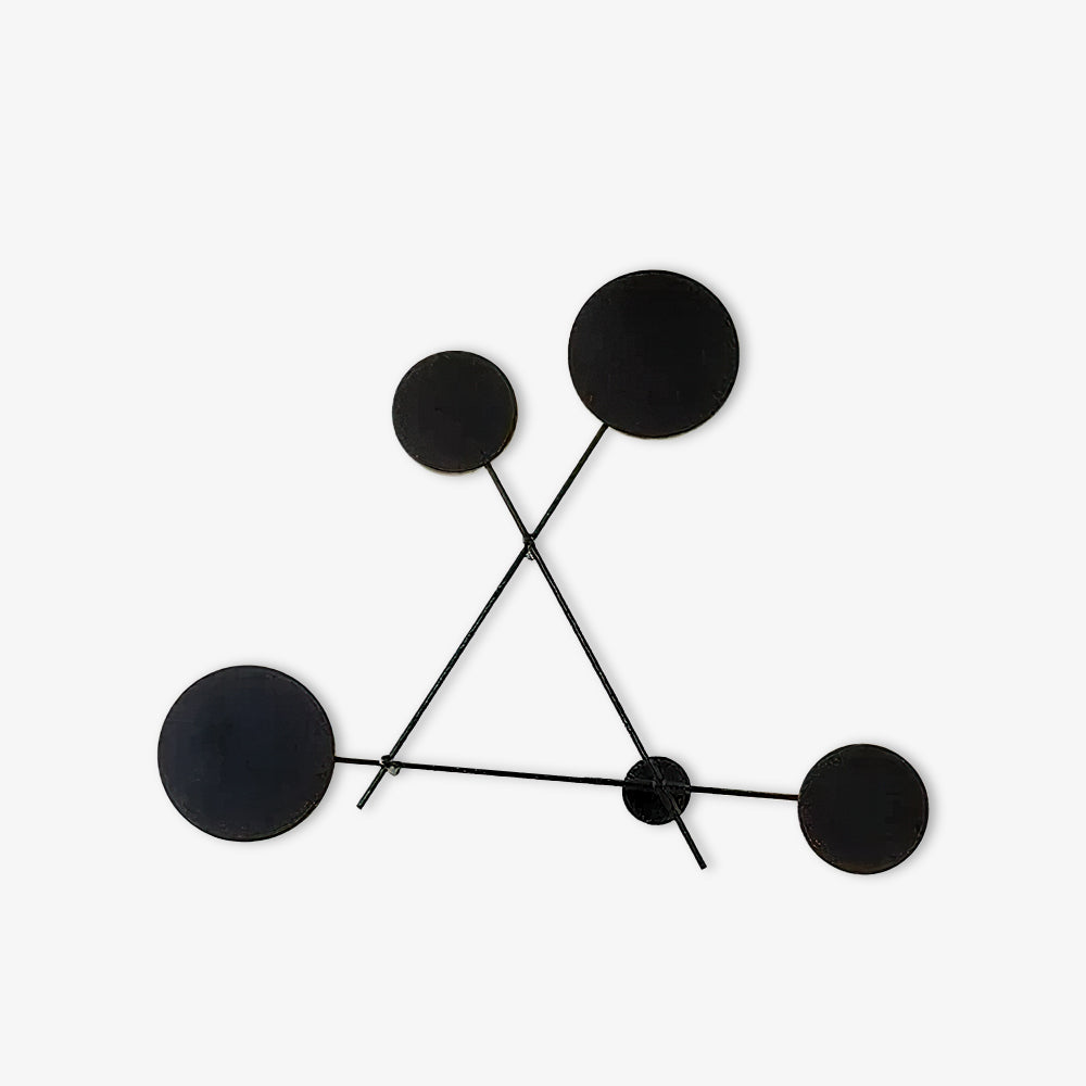 Lride Modern Wall Lamp - Sleek LED Sconce Lighting for Bedroom, Living Room & Hallway - Energy Efficient Indoor Wall Light Fixture (Black) - Perfect for Ambient, Accent & Decorative Home Lighting