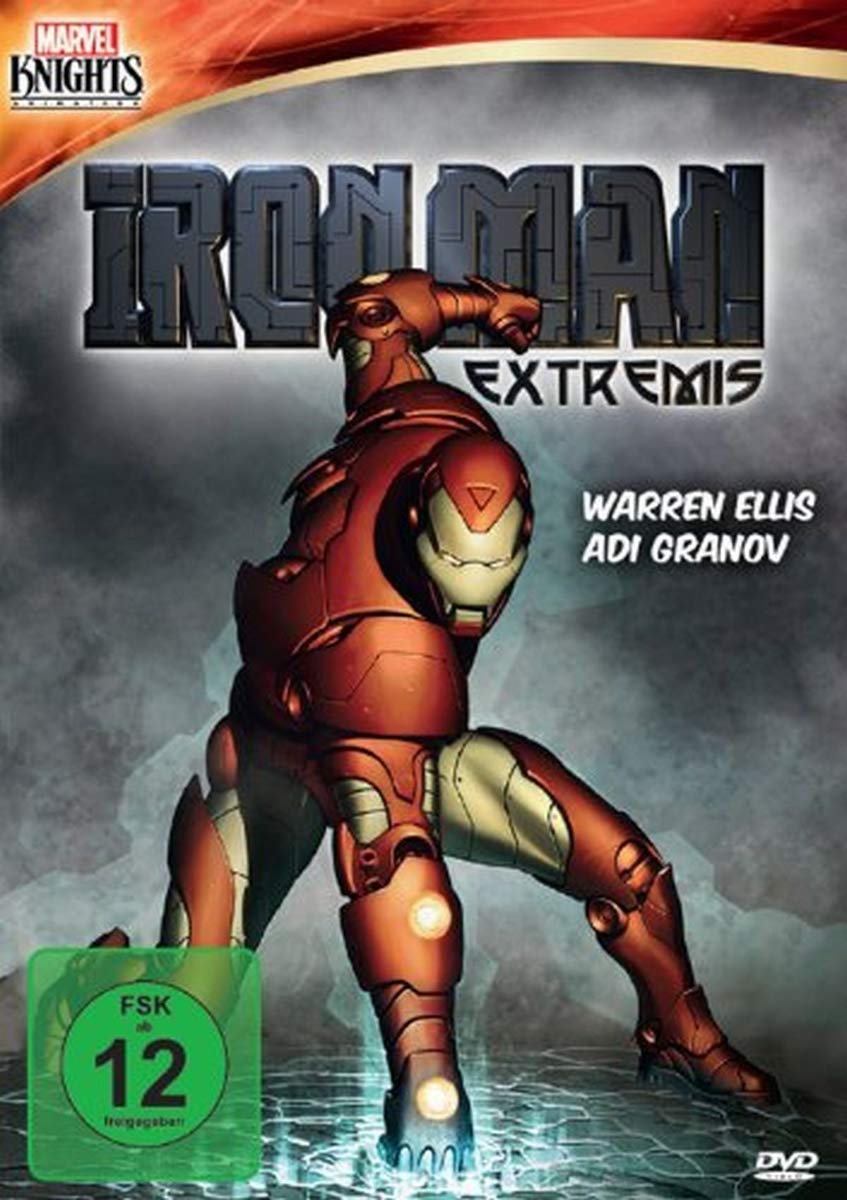 Iron Man - Extremis (English Subtitles) [DVD] - Action-Packed Superhero Movie for Marvel Fans & Movie Nights