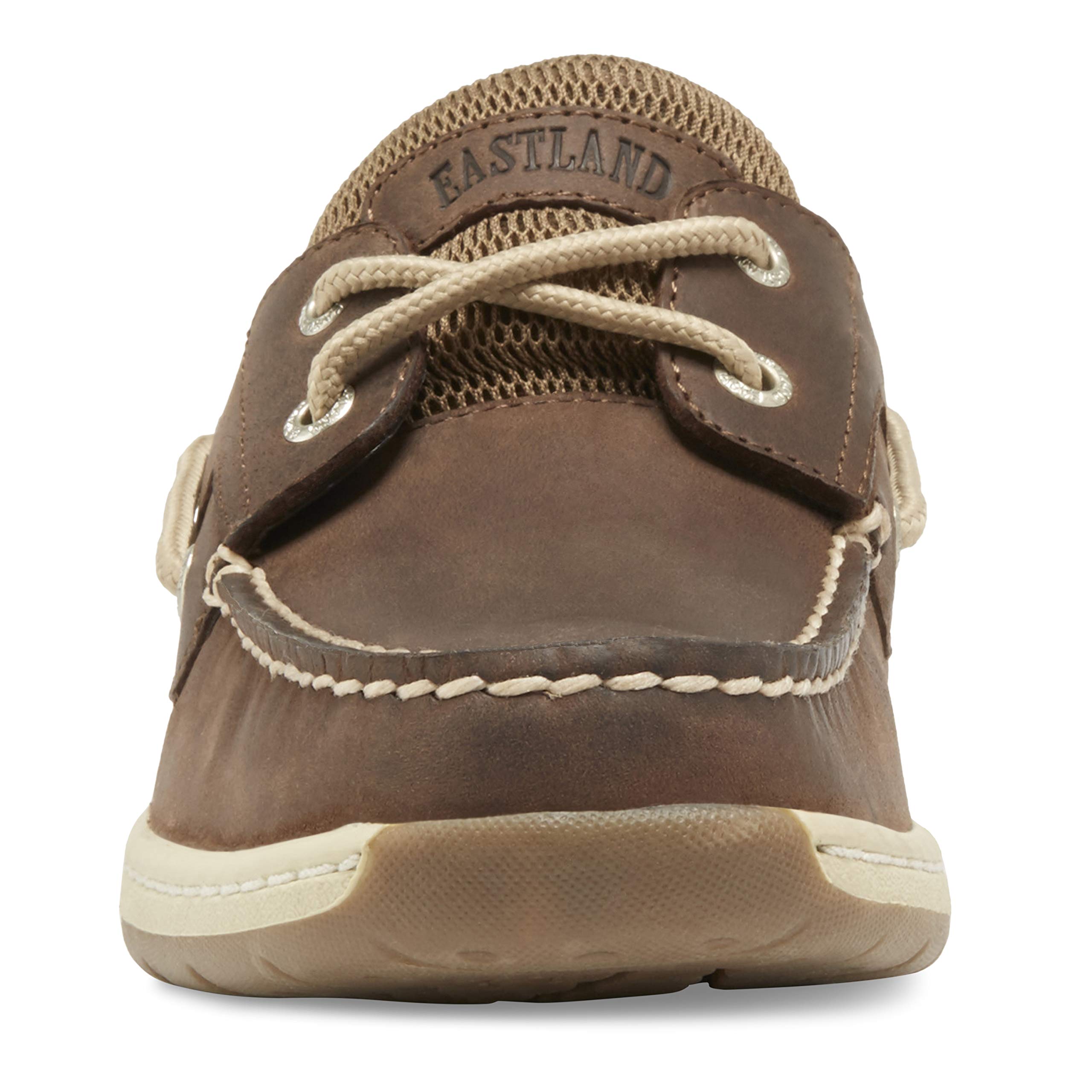 Eastland Men's Solstice Boat Shoe - Classic Leather Deck Shoes for Men | Comfortable & Slip-Resistant | Perfect for Sailing, Boating & Casual Wear