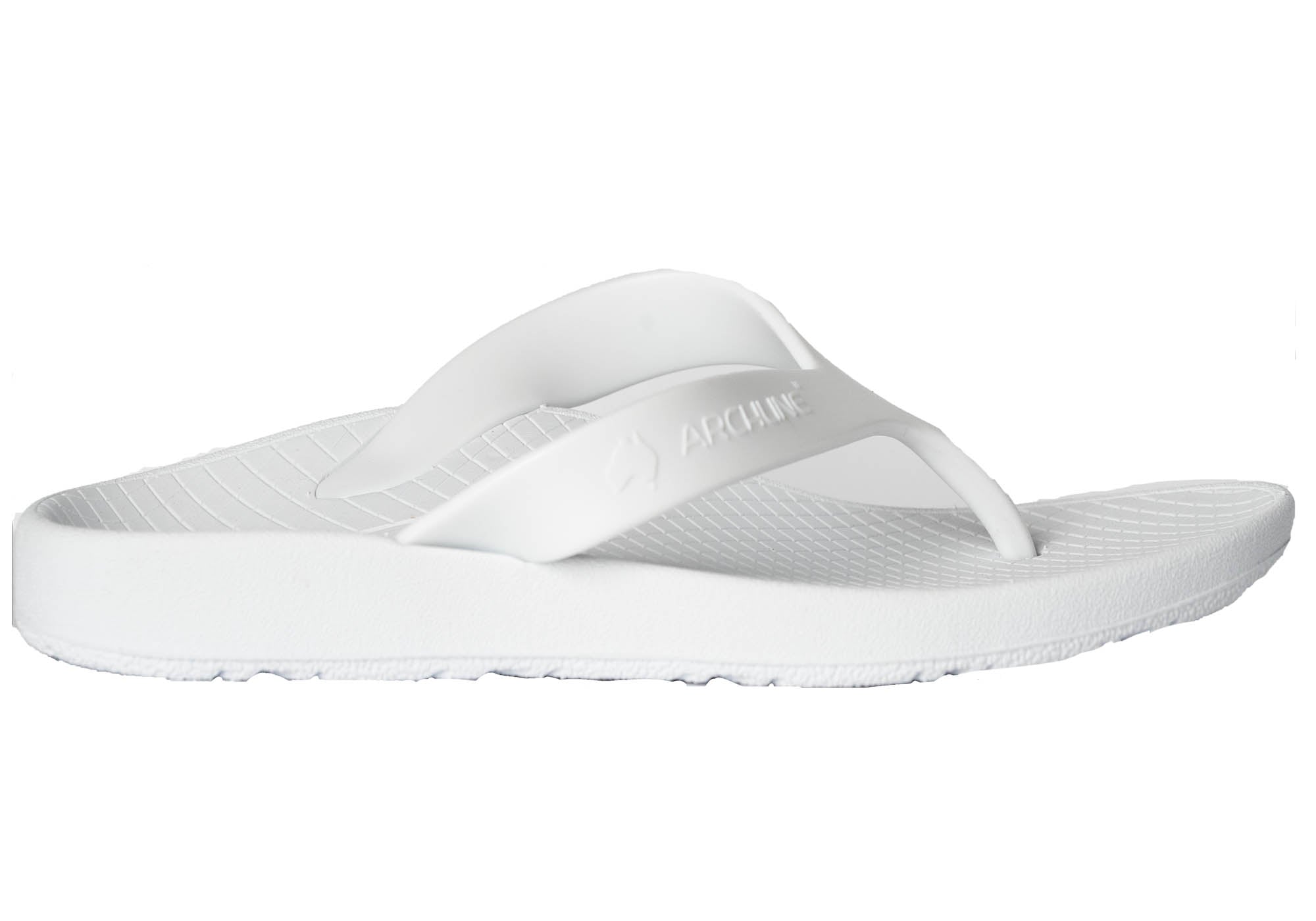 Archline Men's Orthotic Flip Flops - Comfortable & Supportive Sandals for Plantar Fasciitis Relief - Perfect for Beach, Pool & Summer Walking