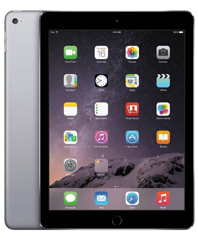 Apple iPad Air 2 9.7-inch 64GB WiFi + Cellular - Space Gray (MH2M2LL/A) | Thin & Light Tablet for Work, Study & Entertainment