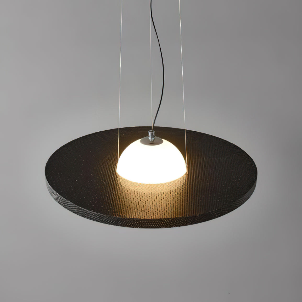 Stylish Frisbee Chandelier - Unique Ceiling Light Fixture for Home & Outdoor Decor - Perfect for Living Rooms, Patios, and Game Rooms