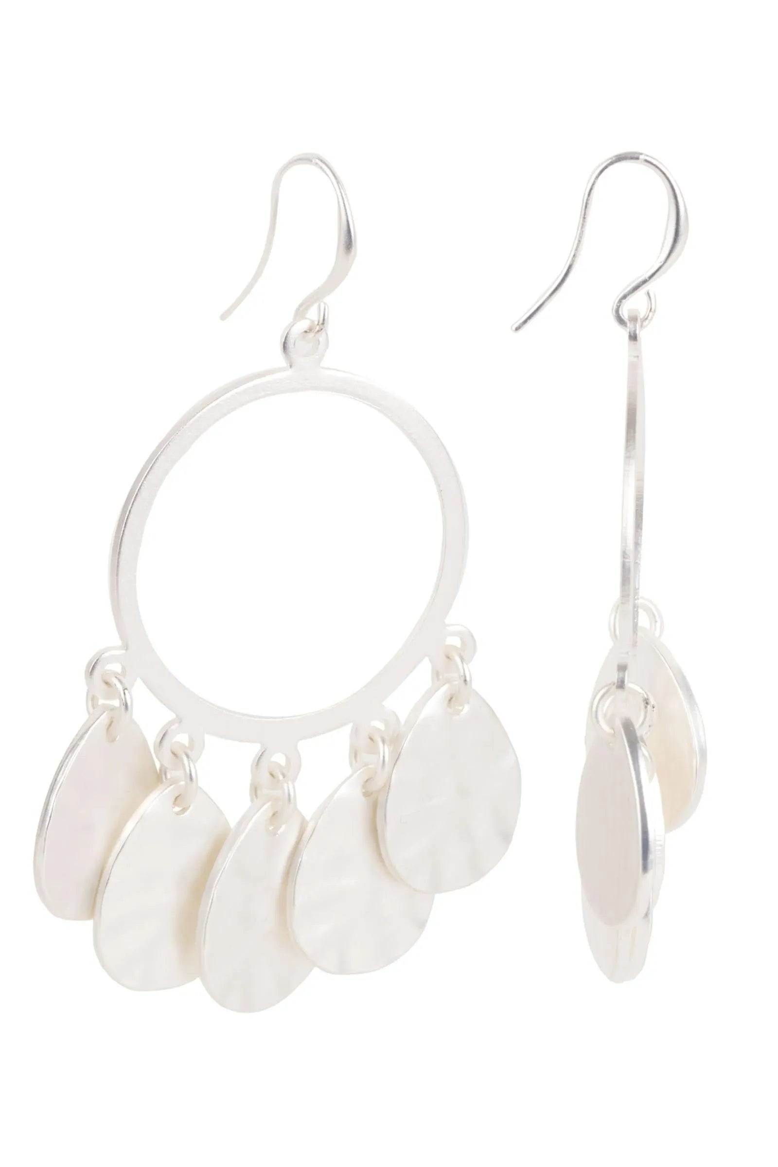 Lucky Leaf Hoop Earrings for Women - 14K Gold Plated Dainty Leaf Design Earrings - Perfect for Everyday Wear, Parties & Gifts