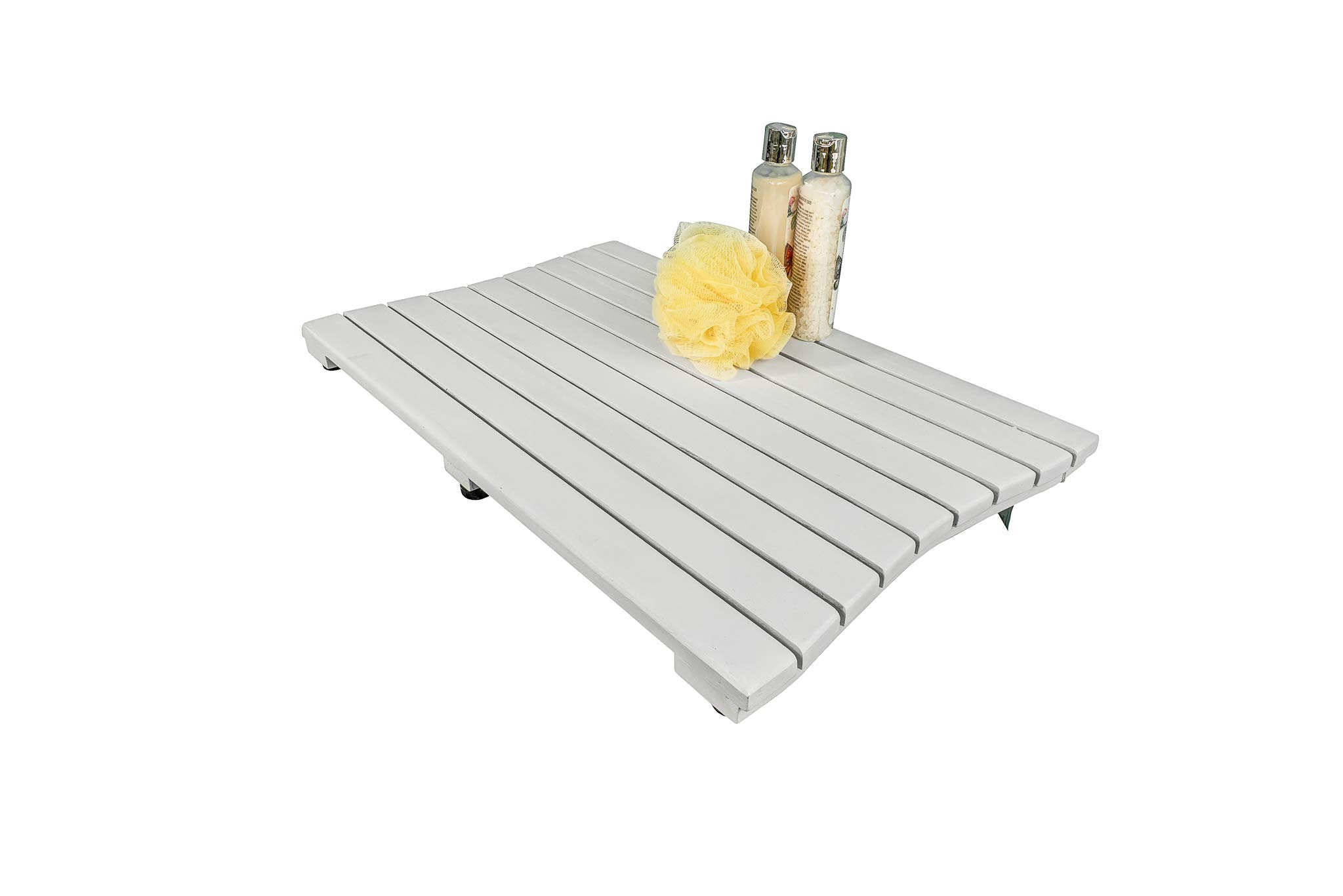 Premium Teak Shower Mat - 23