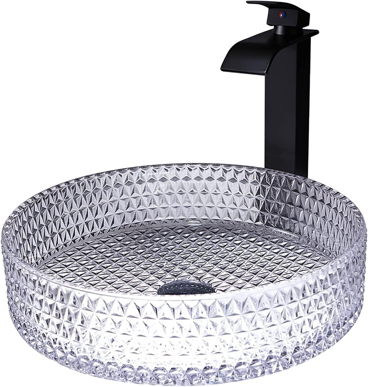 Premium InArt Glass Vessel Sink - 15.5