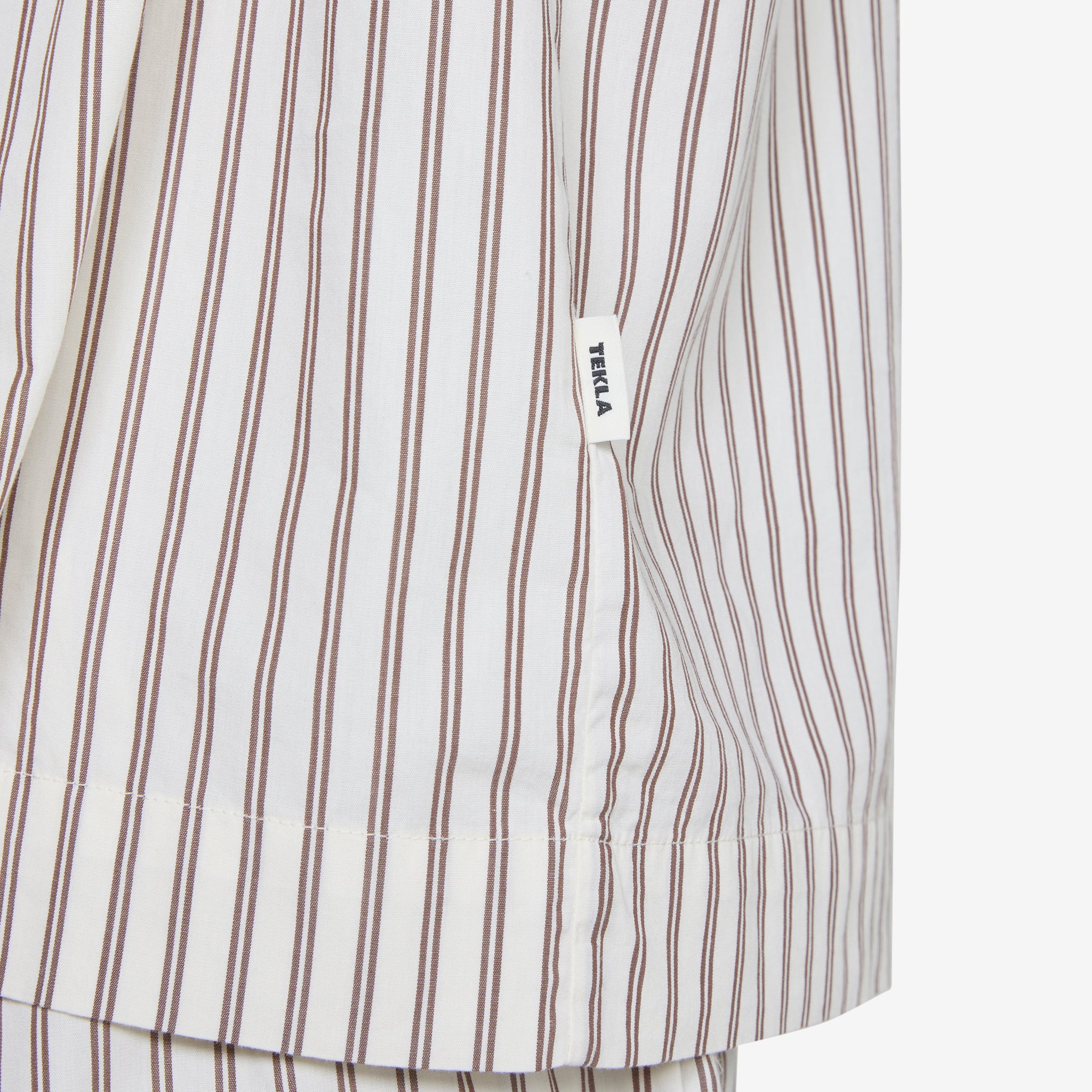 Premium Cotton Poplin Pajama Shirt - Hopper Stripes Design for Men & Women | Comfortable Sleepwear for Home, Travel & Lounge