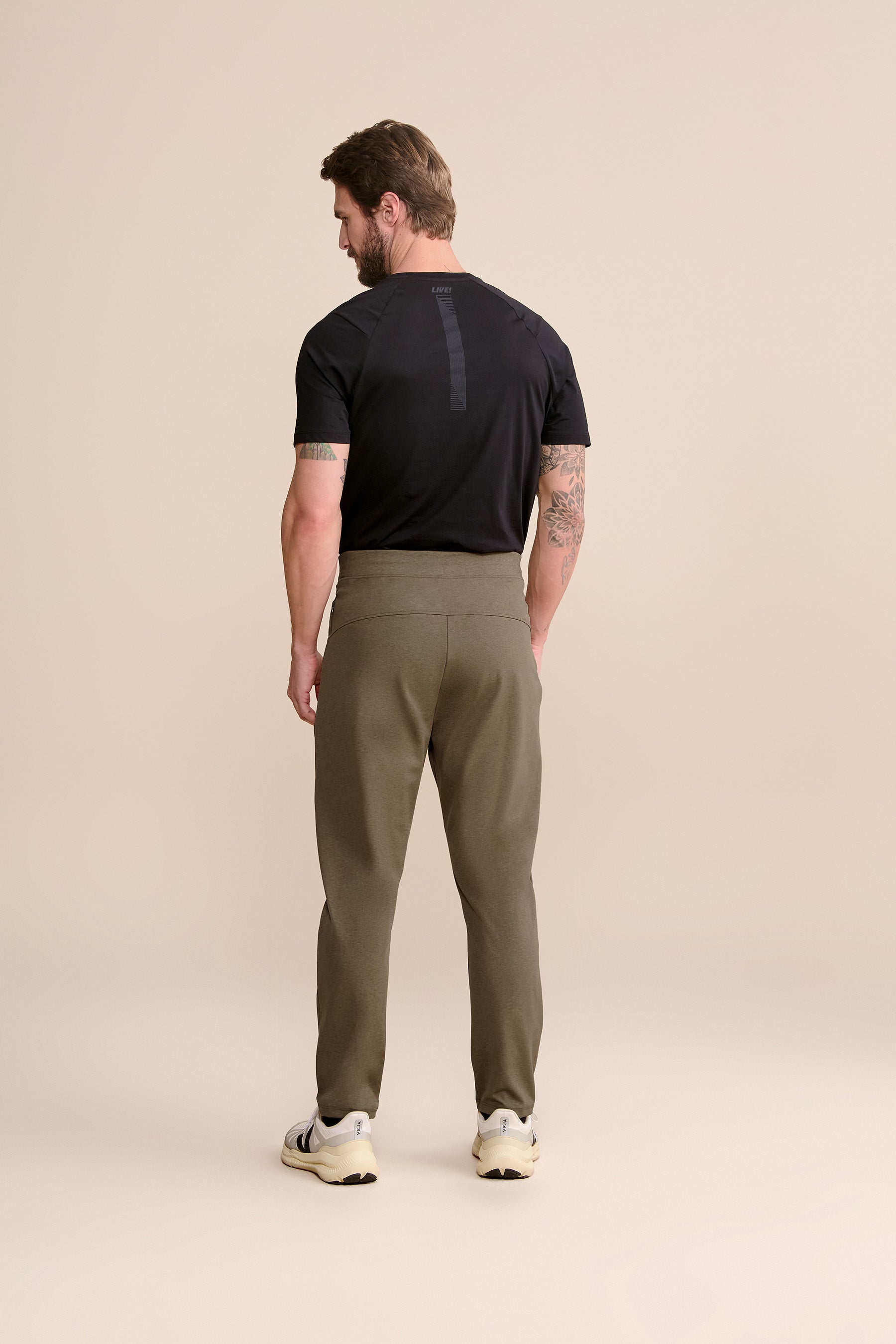 Men's Soft Blend Comfortable Pants - Lightweight Stretch Casual Trousers for Lounge, Work & Travel | Perfect for Home, Office & Outdoor Activities