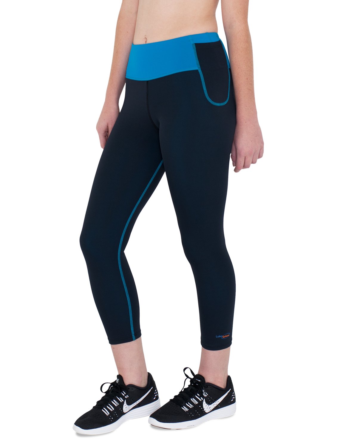 Women's Active Capri Pants for Yoga, Running & Gym Workouts - High-Performance Stretchable Workout Leggings for Women - Perfect for Fitness, Training & Casual Wear