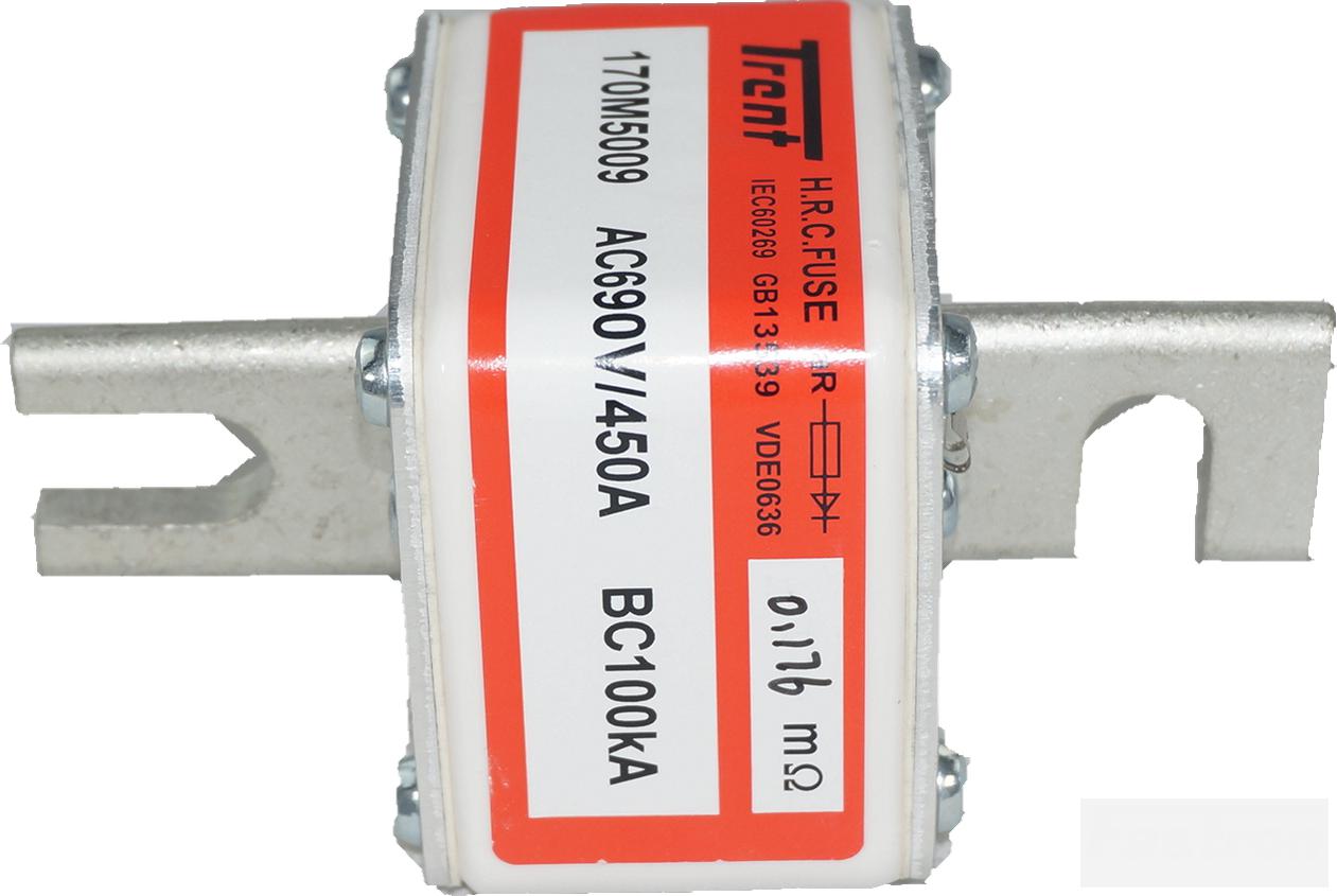 F170M5011 Semiconductor Fuse 550A 690VAC Square Body DIN 43653 200kA - High Voltage Protection for Industrial Equipment & Power Distribution Systems