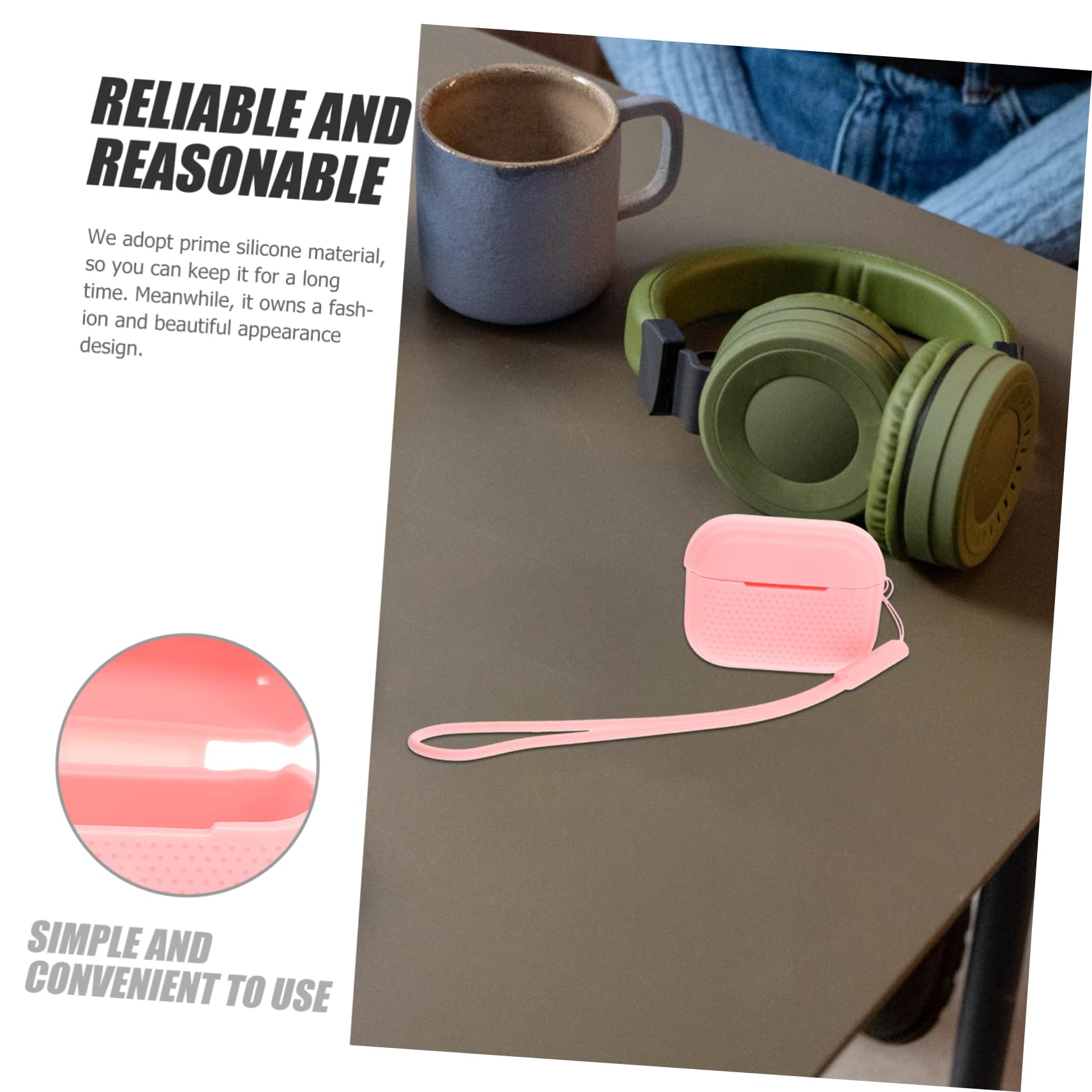 Hemobllo 4 Pack Headphone Case for Over-Ear Headphones - Portable Protective Storage Sleeve with Carrying Handle | Travel, Gym, Office & Home Use