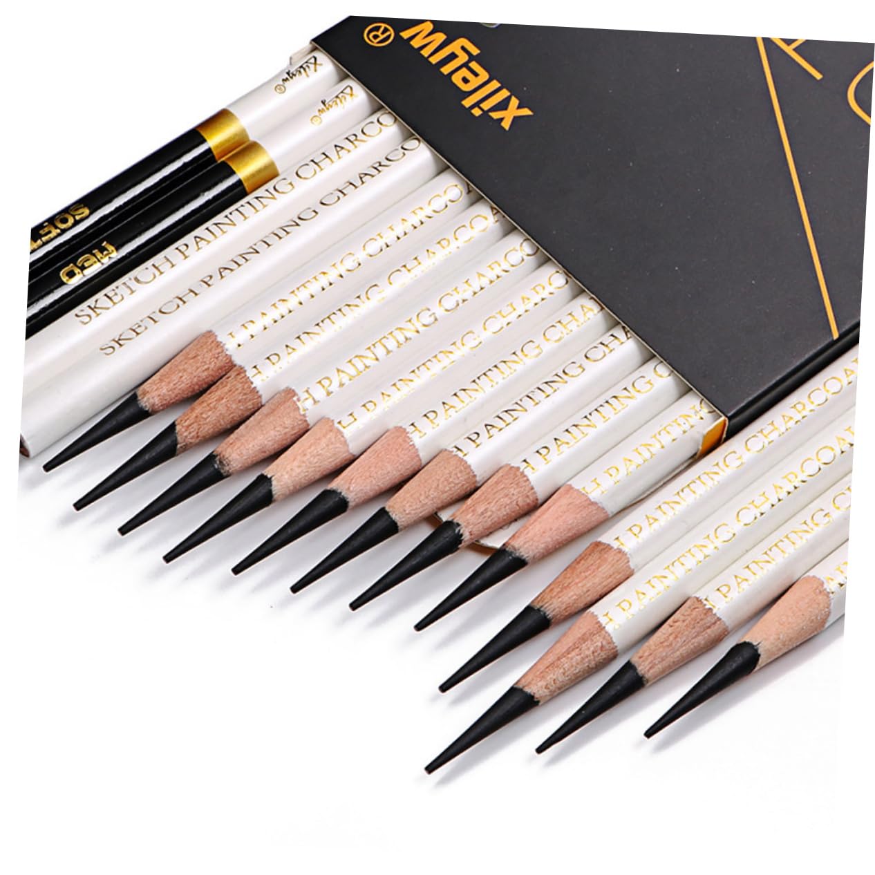 DIYEAH 36 Pcs Professional Sketch Pencils Set - Graphite Drawing Pencils for Artists, Students & Adults - Perfect for Sketching, Shading, Writing & Coloring | Ideal for Art Classes, Home Drawing & Office Use