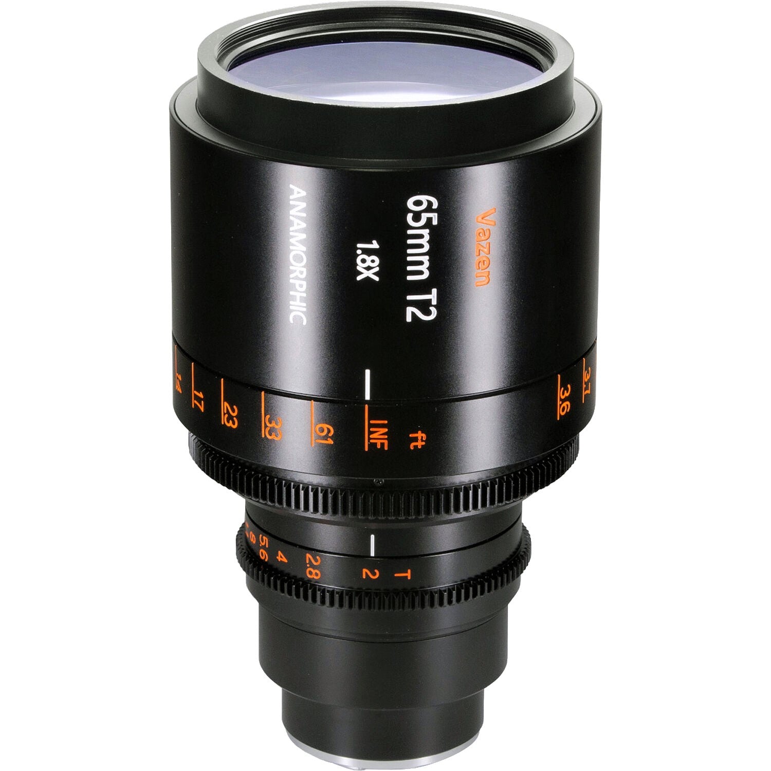Vazen 65mm T2 1.8X Anamorphic Lens for Micro Four Thirds (MFT) - Amber Coating | Cinematic Filmmaking, Bokeh Effects & Professional Videography