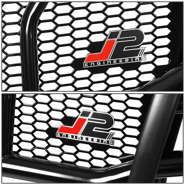 07-14 Chevy Tahoe Suburban Avalanche 1500 Heavy Duty Brush Grille Guard with Moneycomb Mesh - Off-Road Protection & Front End Security for Trucks & SUVs