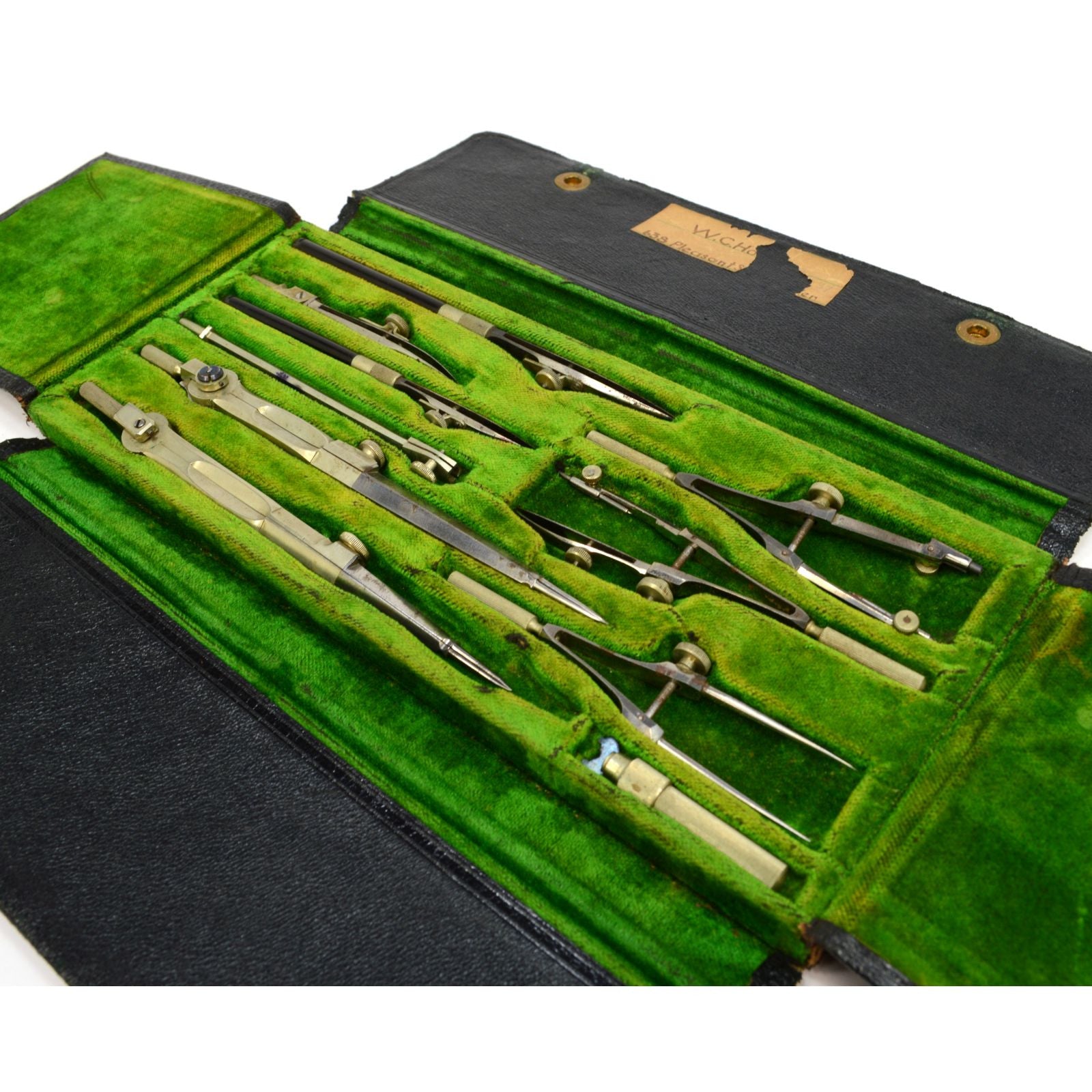 Vintage Antique Drafting Set No. 715 - Professional Drawing Tool Kit by Keuffel & Esser or Alteneder (Patented 1904) - Perfect for Architects, Engineers & Technical Drawing Enthusiasts