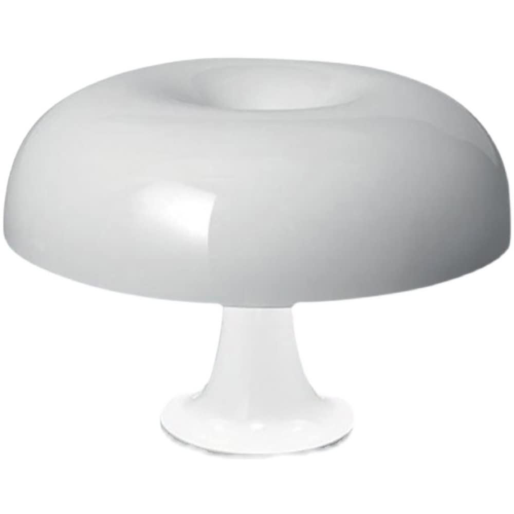 Orange Mushroom Lamp - LED Night Light for Bedroom, Study, Living Room - Durable, Safe & Eco-Friendly Home Decor Gift (White) - Perfect for Kids' Room, Nursery & Cozy Reading Nook