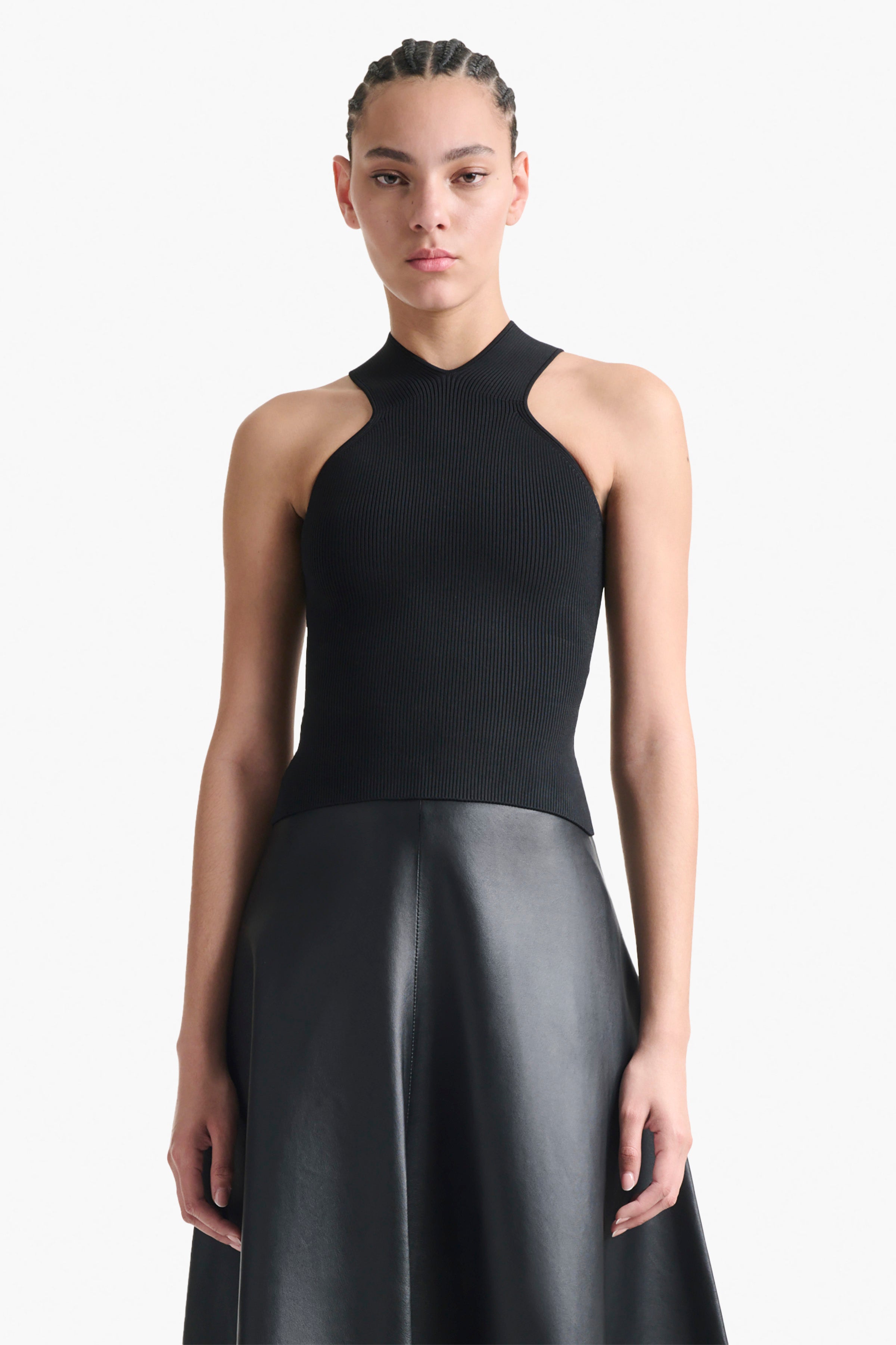 Trina Top Black - Women's Fashion Blouse for Casual Wear, Date Night & Office Outfits