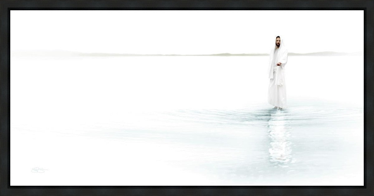 Blue Gallery Wrap Canvas Art - Handmade Modern Wall Decor for Living Room, Bedroom & Office | Perfect for Home & Office Décor