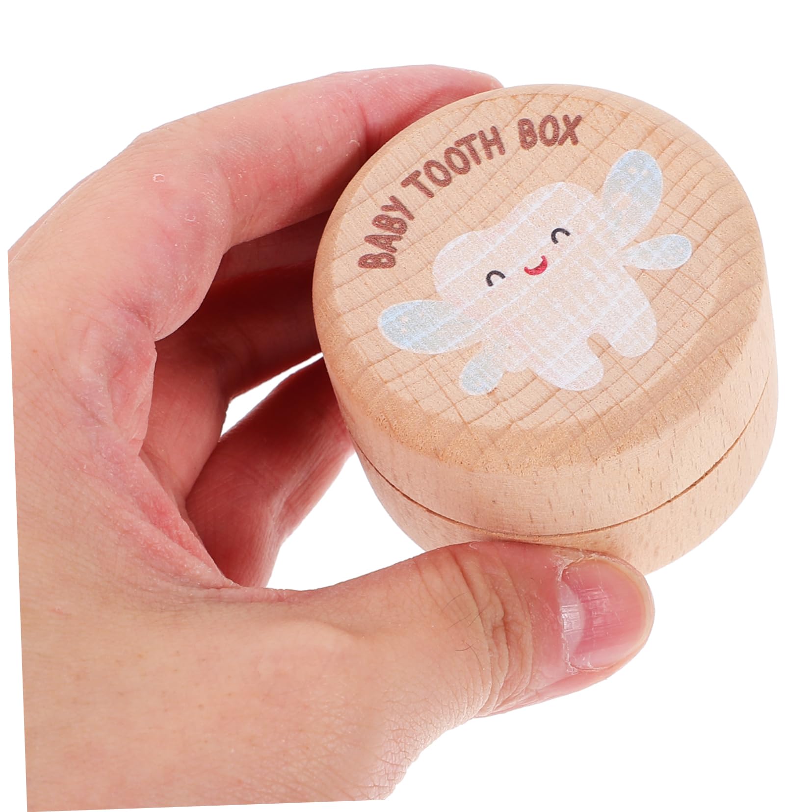 ORFOFE 2-Pack Tooth Keepsake Box with Fetal Hair Storage - Cute Cartoon Design Baby Teeth Organizer for Kids | Perfect for First Tooth, Lost Teeth & Baby Hair Memorabilia Collection