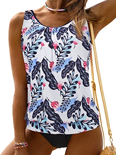 Blue White Floral
