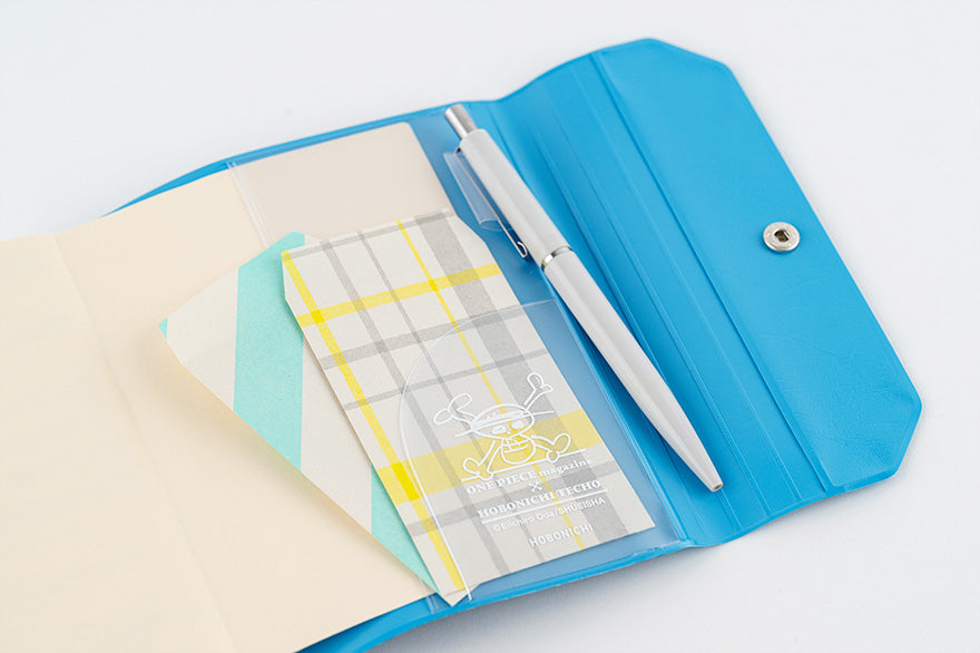 Hobonichi Techo 2025 ONE PIECE A6 Planner Cover - Banquet Blue Edition | Original Size Japanese Diary Cover for Anime Fans | Perfect for Daily Planning, Journaling & Gift Giving