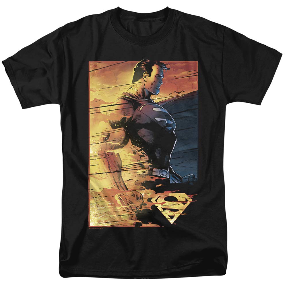 Superman Fireproof T-Shirt for Men & Women - Heat Resistant Unisex Adult Tee - Perfect for Cosplay, Work Safety & Outdoor Adventures