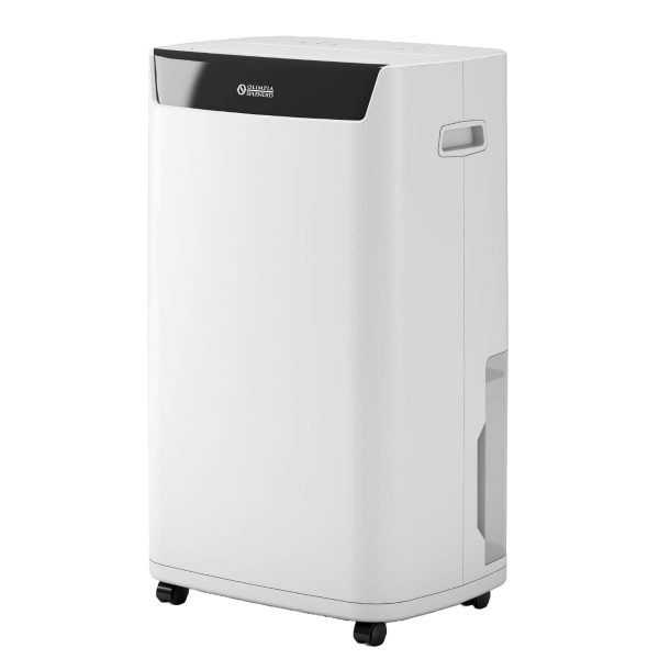 Olimpia Splendid Aquaria12 12L Dehumidifier for Home, Basement & Bedroom - Quiet Air Moisture Remover for High Humidity Areas