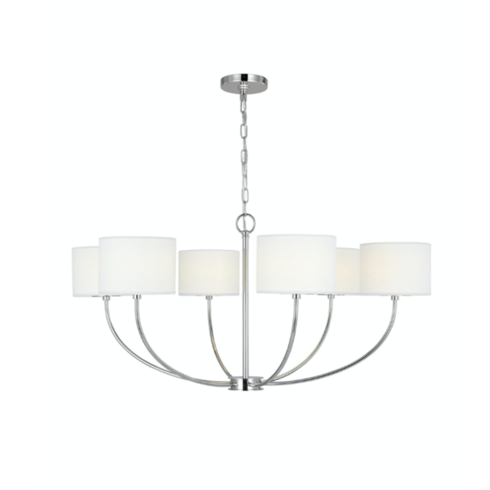 Cambridge Chandelier - Elegant Crystal Ceiling Light Fixture for Dining Room, Living Room & Bedroom | Perfect for Home Decor & Wedding Venues