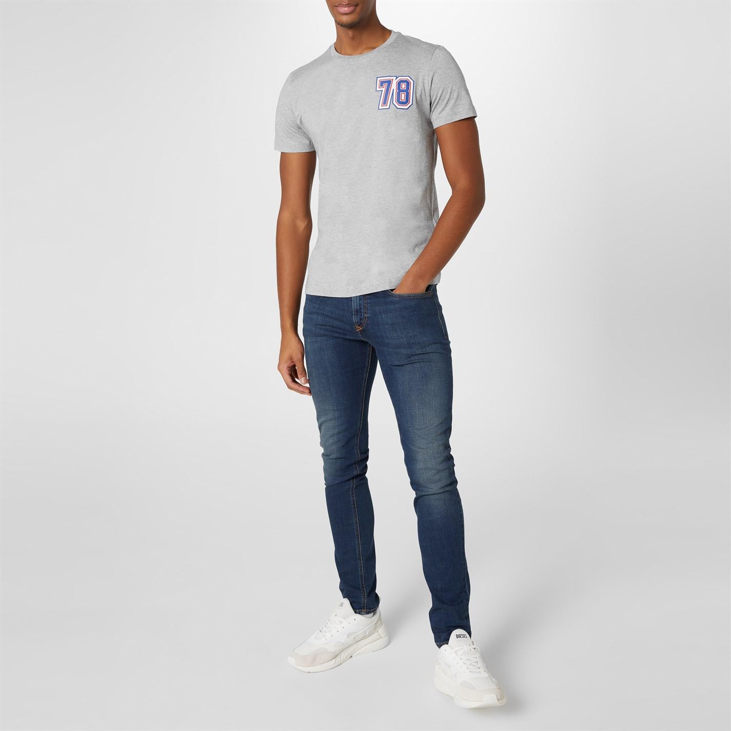 Diesel Man 1979 Sleenker Jeans for Men - Vintage Denim Pants with Slim Fit & Distressed Style | Perfect for Casual Wear, Night Out & Street Fashion