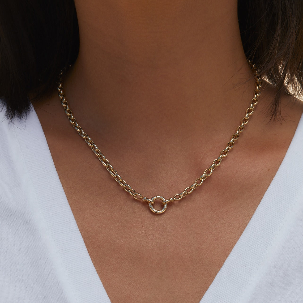 Petite Aria Necklace - Dainty Gold Pendant for Women | Perfect for Everyday Wear, Date Nights & Special Occasions