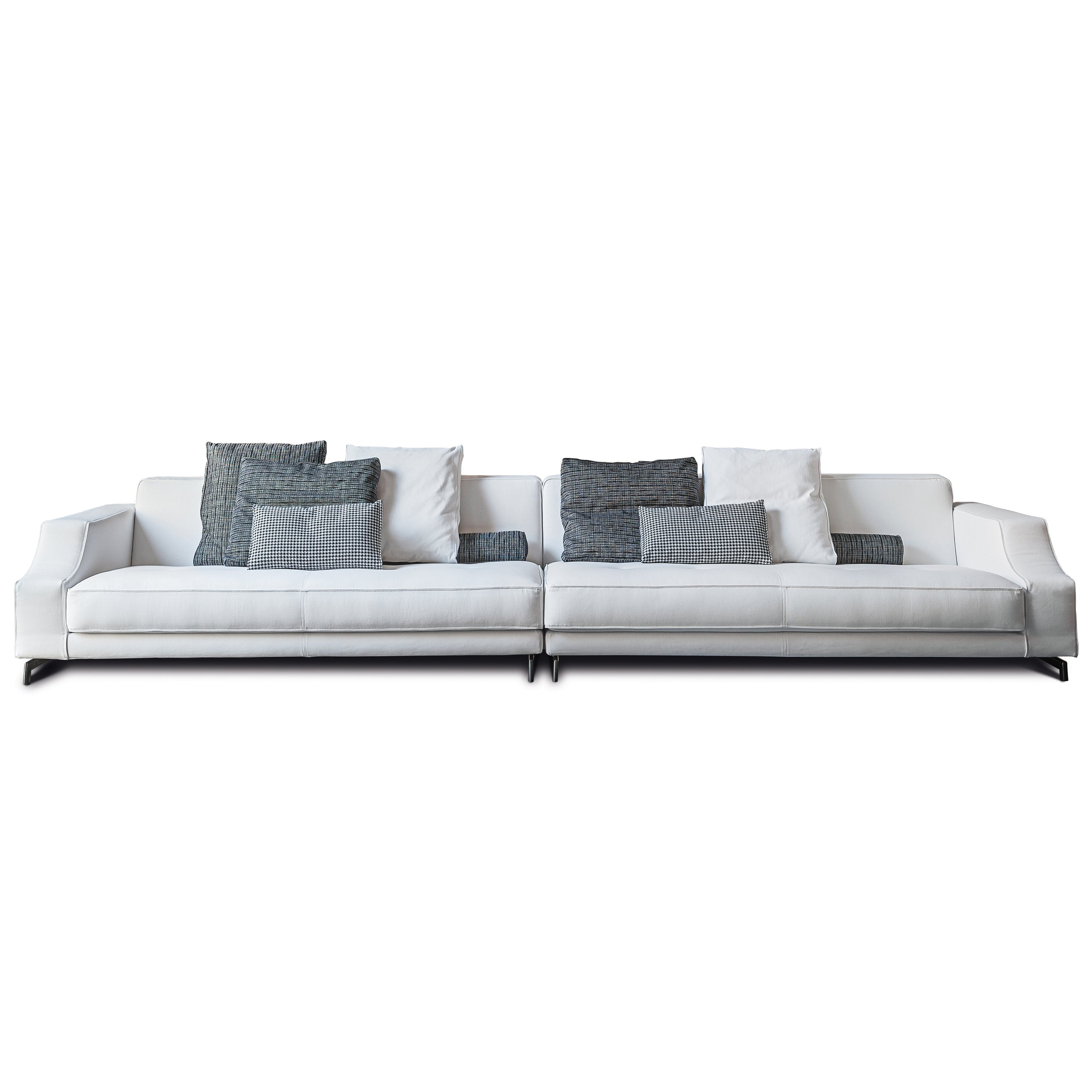 310 Identity 4-Seater Sectional Sofa - Modern L-Shaped Couch with Reversible Chaise for Living Room, Family Room & Apartment | Comfortable Fabric Upholstery & Sturdy Frame
