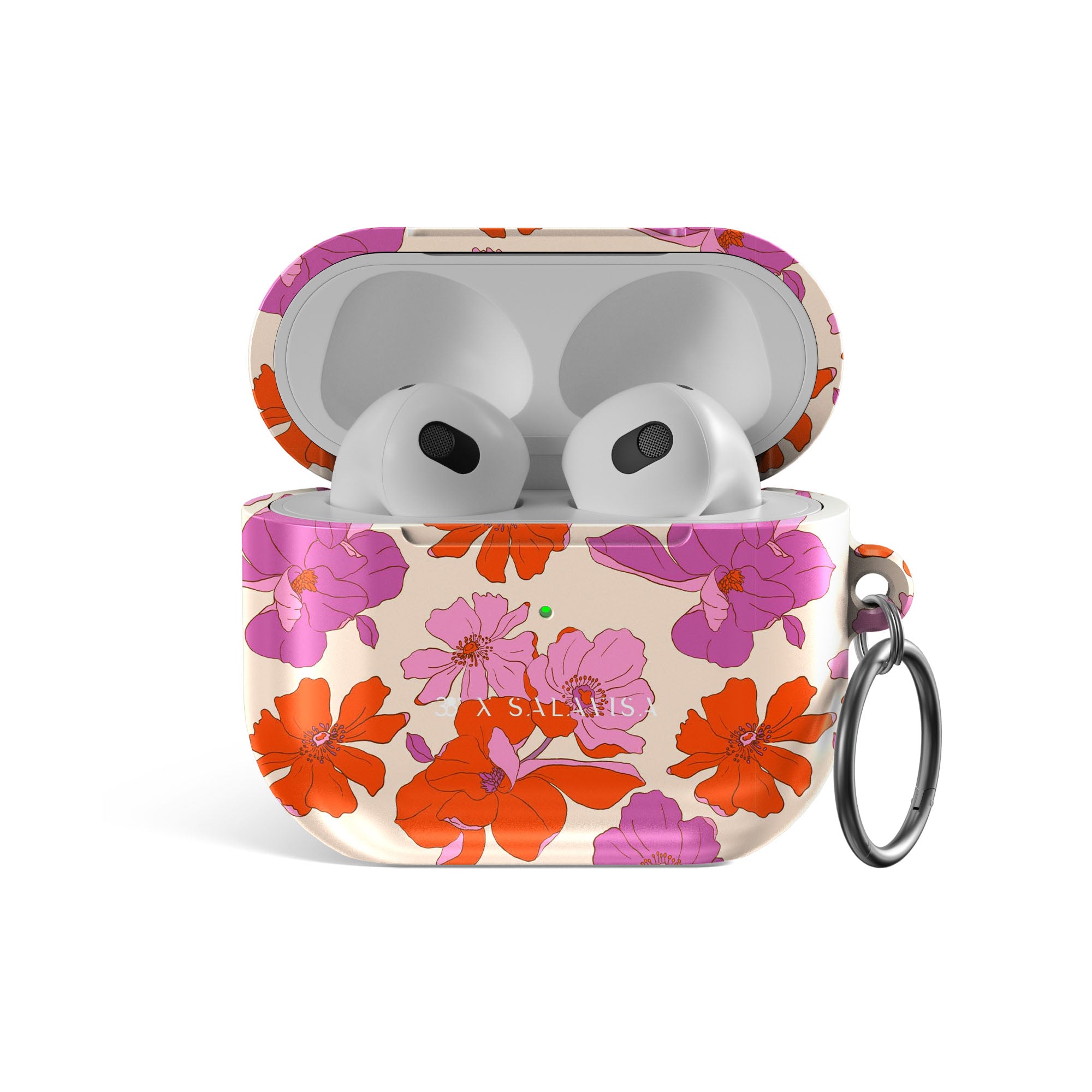 Premium Begonia Flower AirPods Pro Case - Cute Floral Design Protective Cover for Apple AirPods Pro (1st & 2nd Gen) - Perfect Gift for Women, Girls, Teens - Home, Office, Travel Accessory