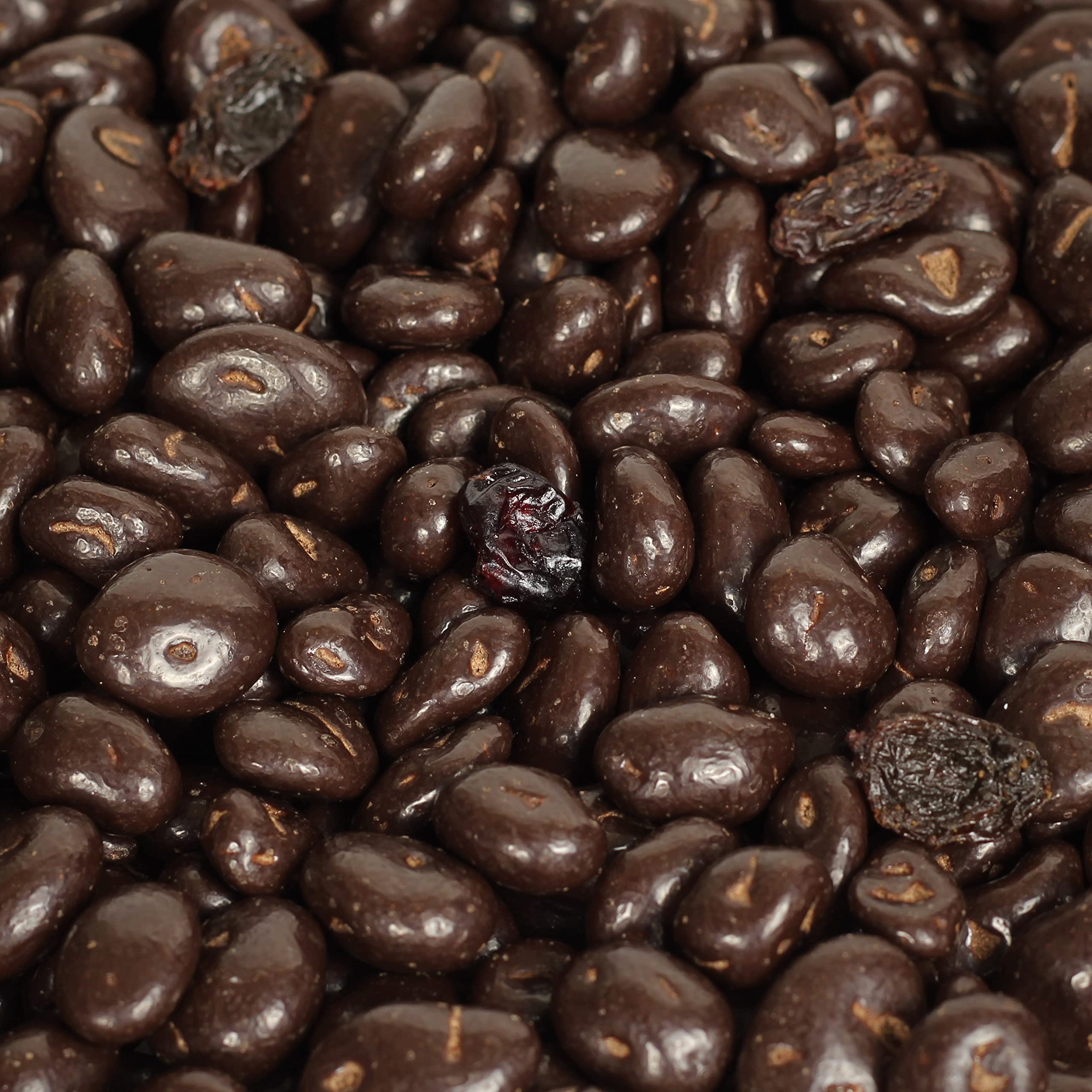 Gourmet Dark Chocolate Covered Raisins - 1 Lb Bulk Bag (16 Oz) | Vegan, Kosher, USA Made | Healthy Dried Fruit Snack for Parties, Gifts & Office Treats | Its Delish Premium Chocolate Raisin Candy