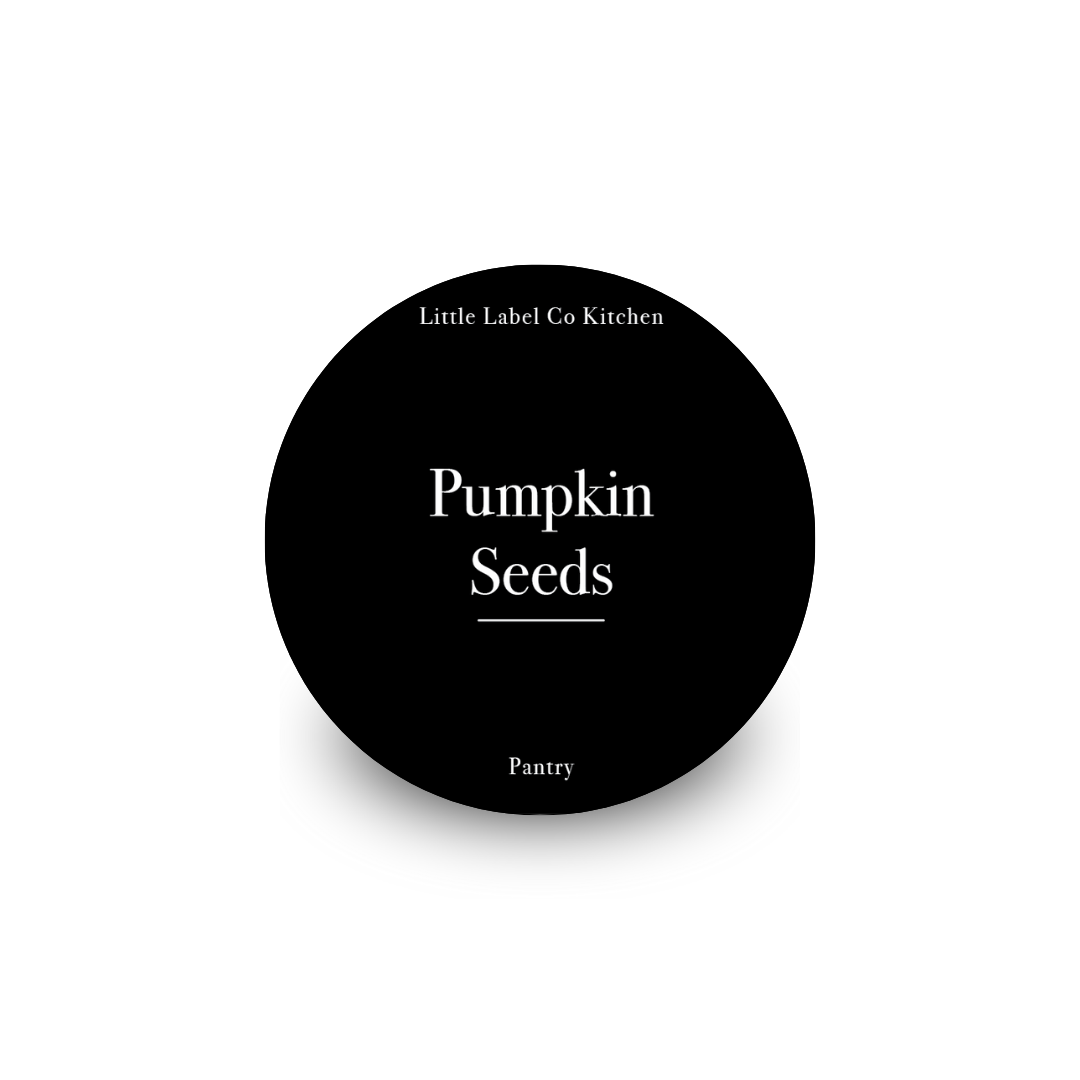 Custom Pantry Stickers - 6 Pack Food Labels for Jars, Containers & Spice Bottles - Perfect for Kitchen Organization & Pantry Storage