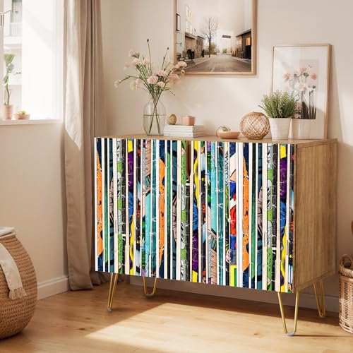 Colorful Vibrant Stripe Pattern