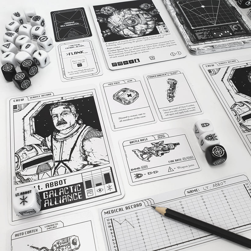 Escape the Dark Sector Board Game - Cooperative Sci-Fi Adventure Strategy Game for Adults & Teens - Perfect for Game Nights, Parties & Family Bonding