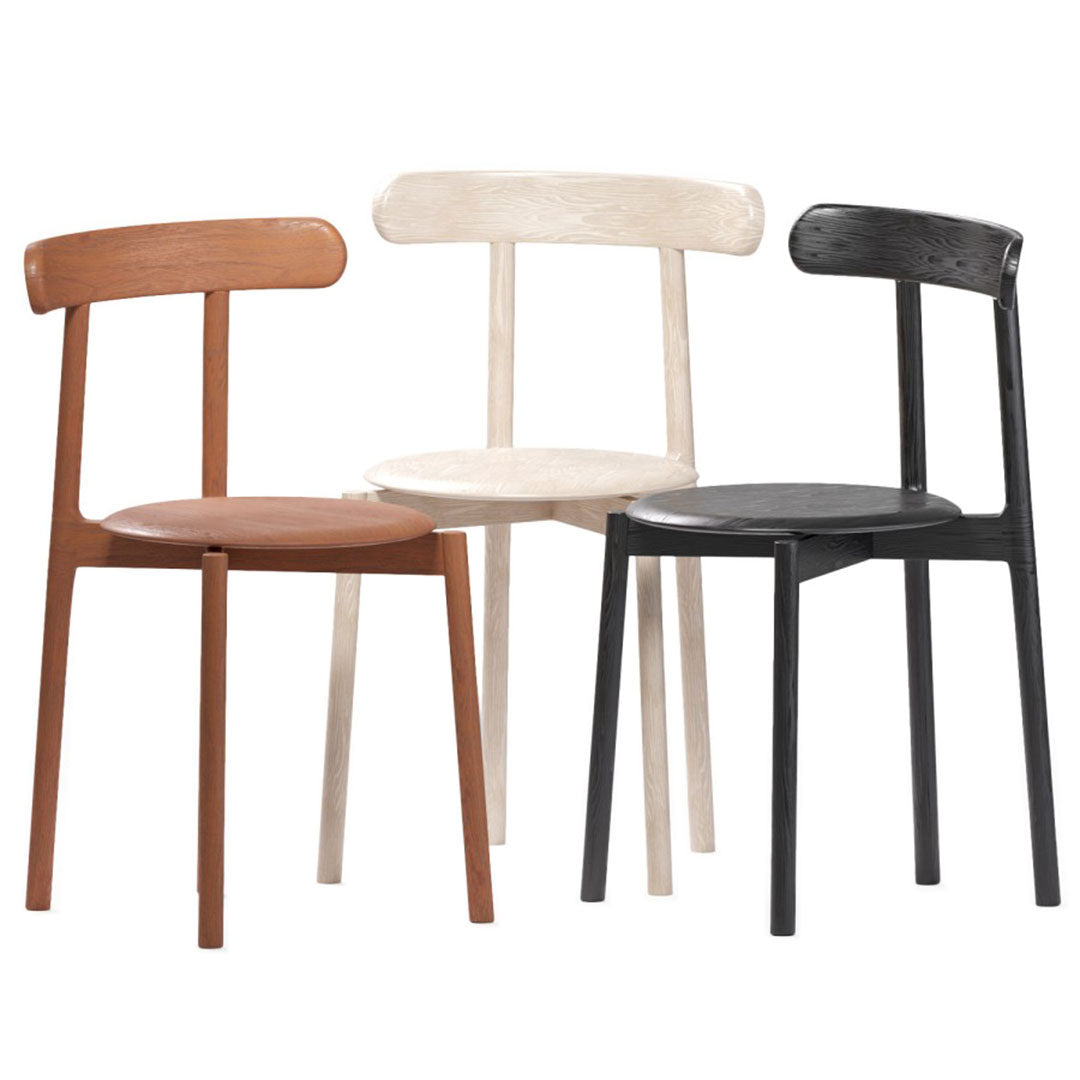 Miniforms Egg Side Chair - Modern Bice Design for Dining Room, Kitchen, or Office - Stylish and Comfortable Seating Solution